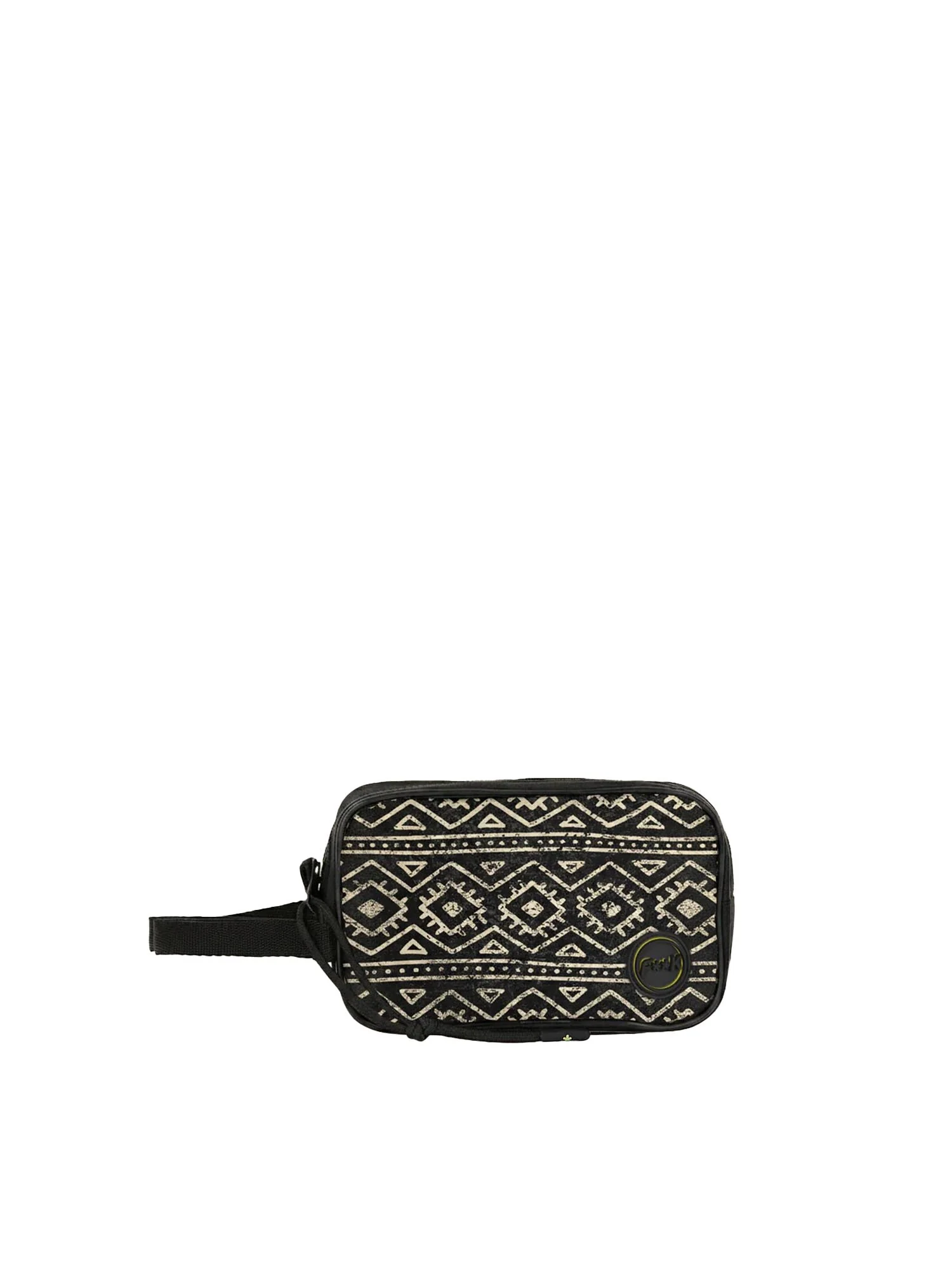 Mini pochette mare F**K uomo poly canvas fantasia tribale nero