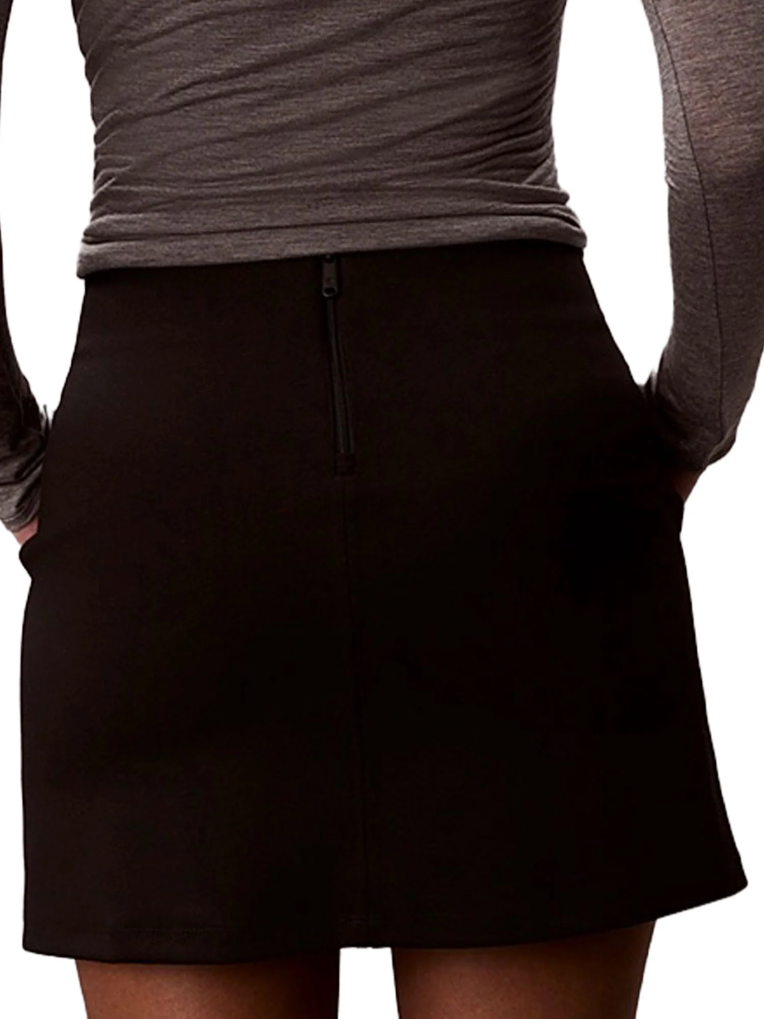 Minigonna Calvin Klein Donna Interlock
 Nero - Image 4