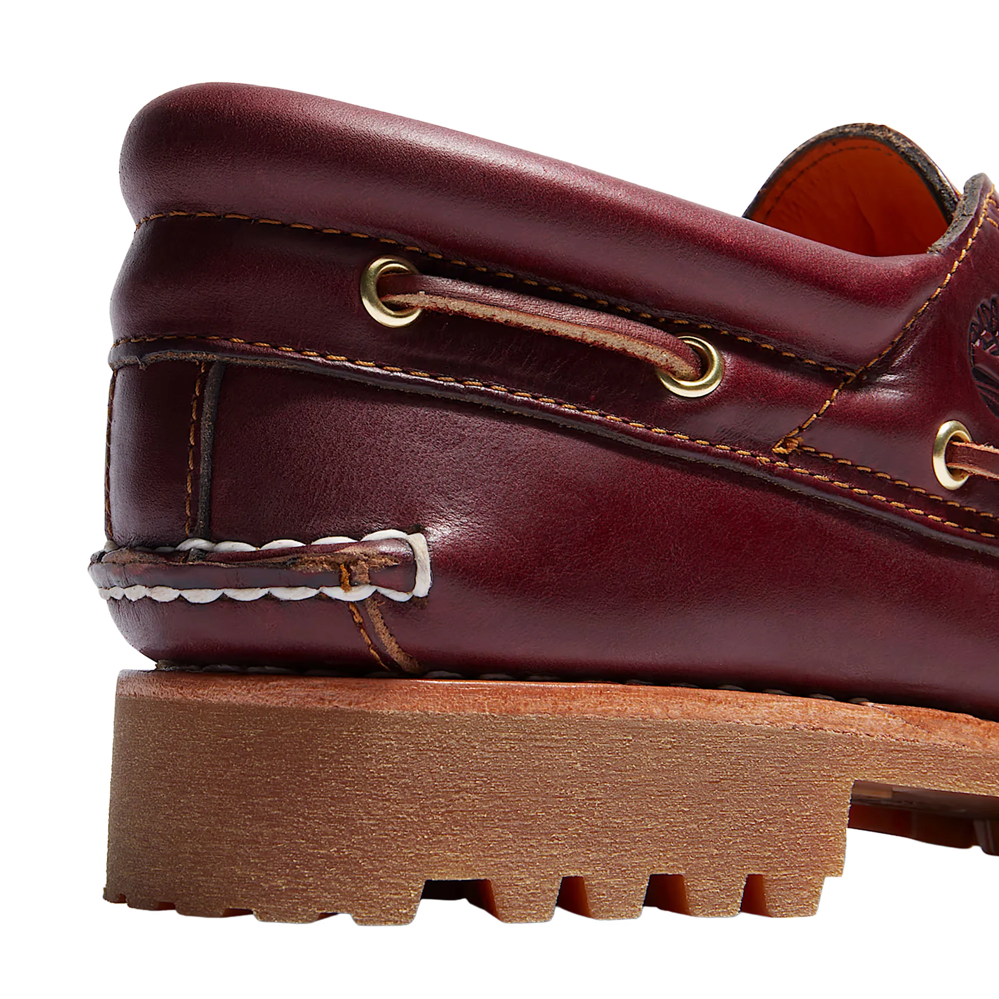 Mocassino Timberland uomo Authentic Boat burgundy - Image 5