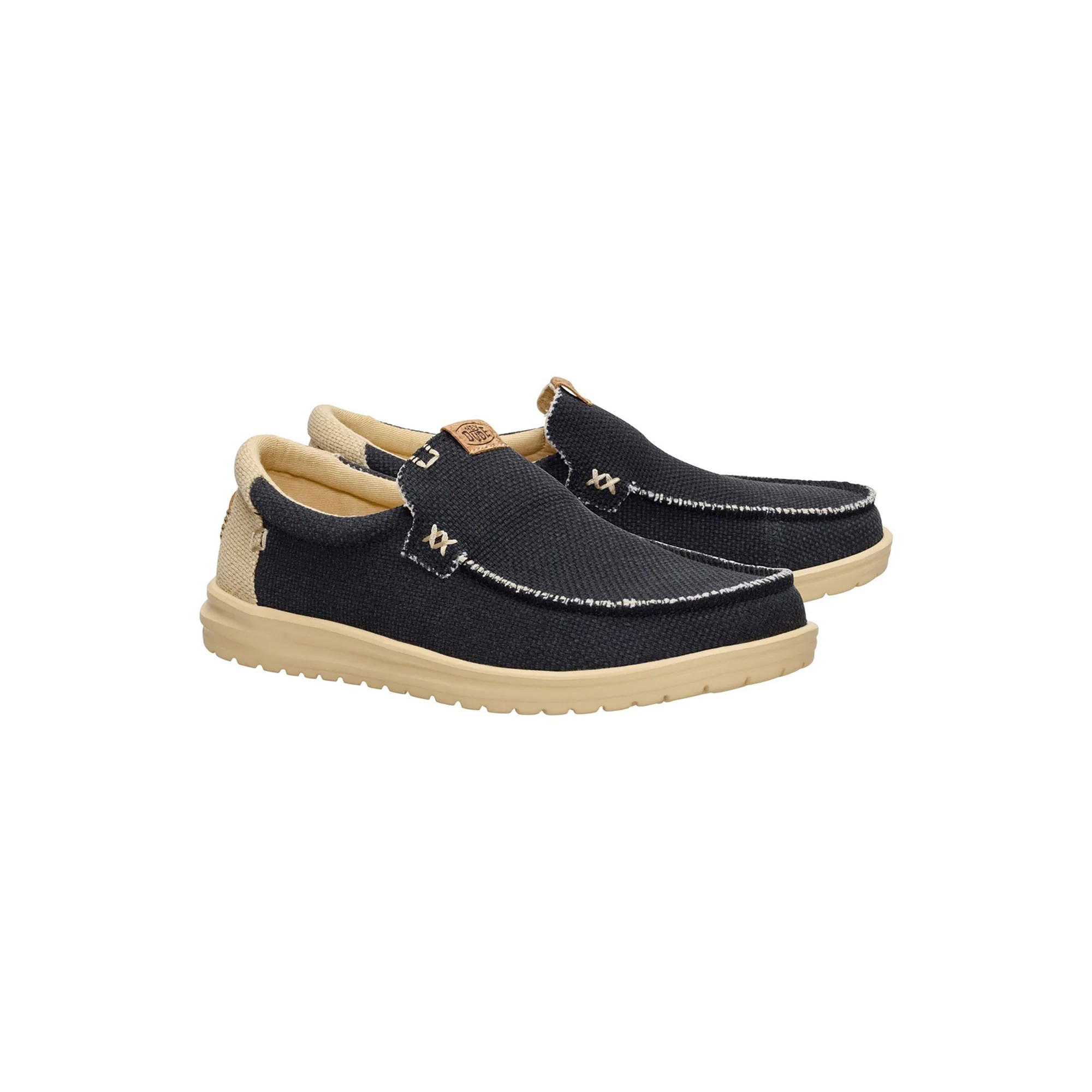 Mocassino Hey Dude uomo Mikka Braided nero - Image 3