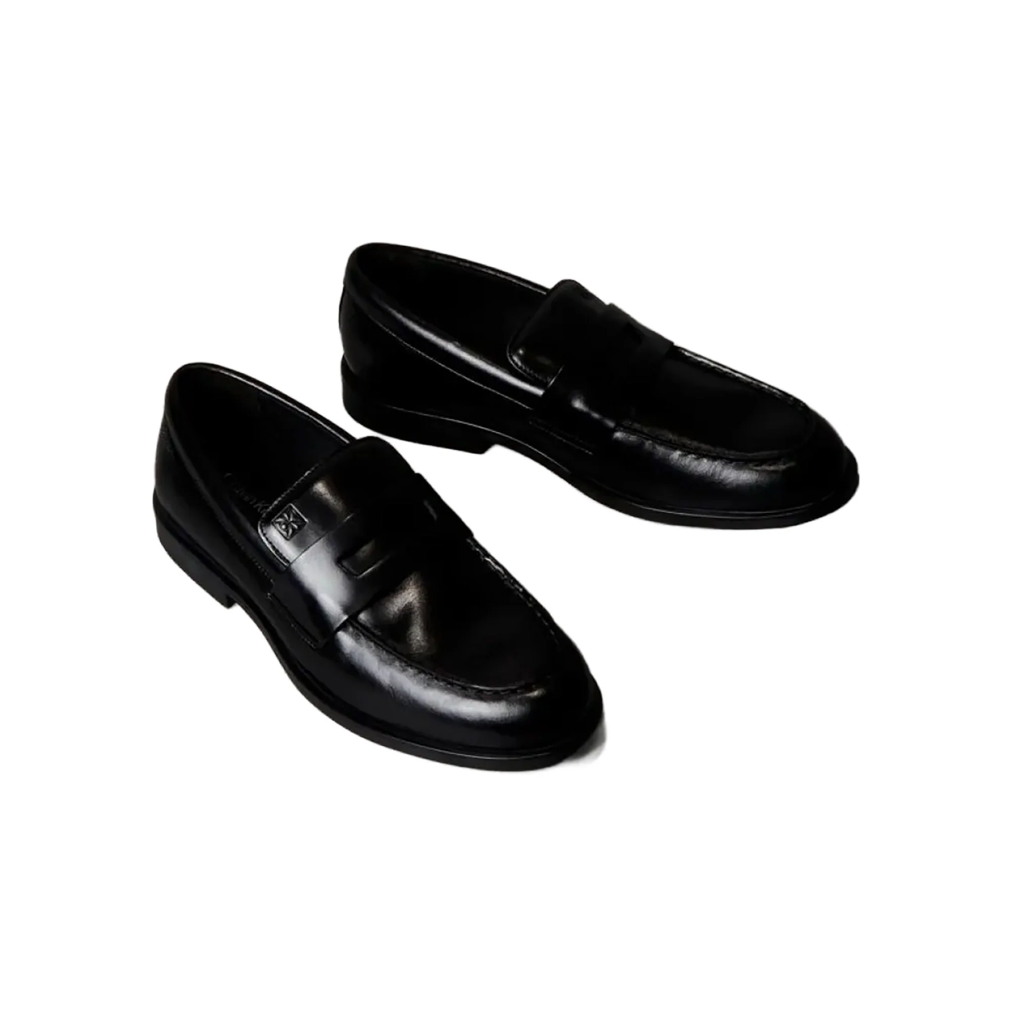 Mocassino Calvin Klein uomo Rubber Penny nero - Image 2