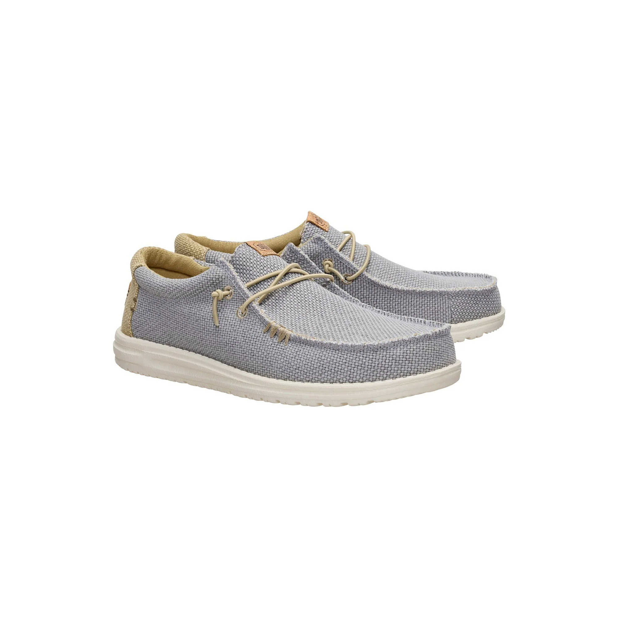Mocassino Hey Dude uomo Wally Braided grigio - Image 2