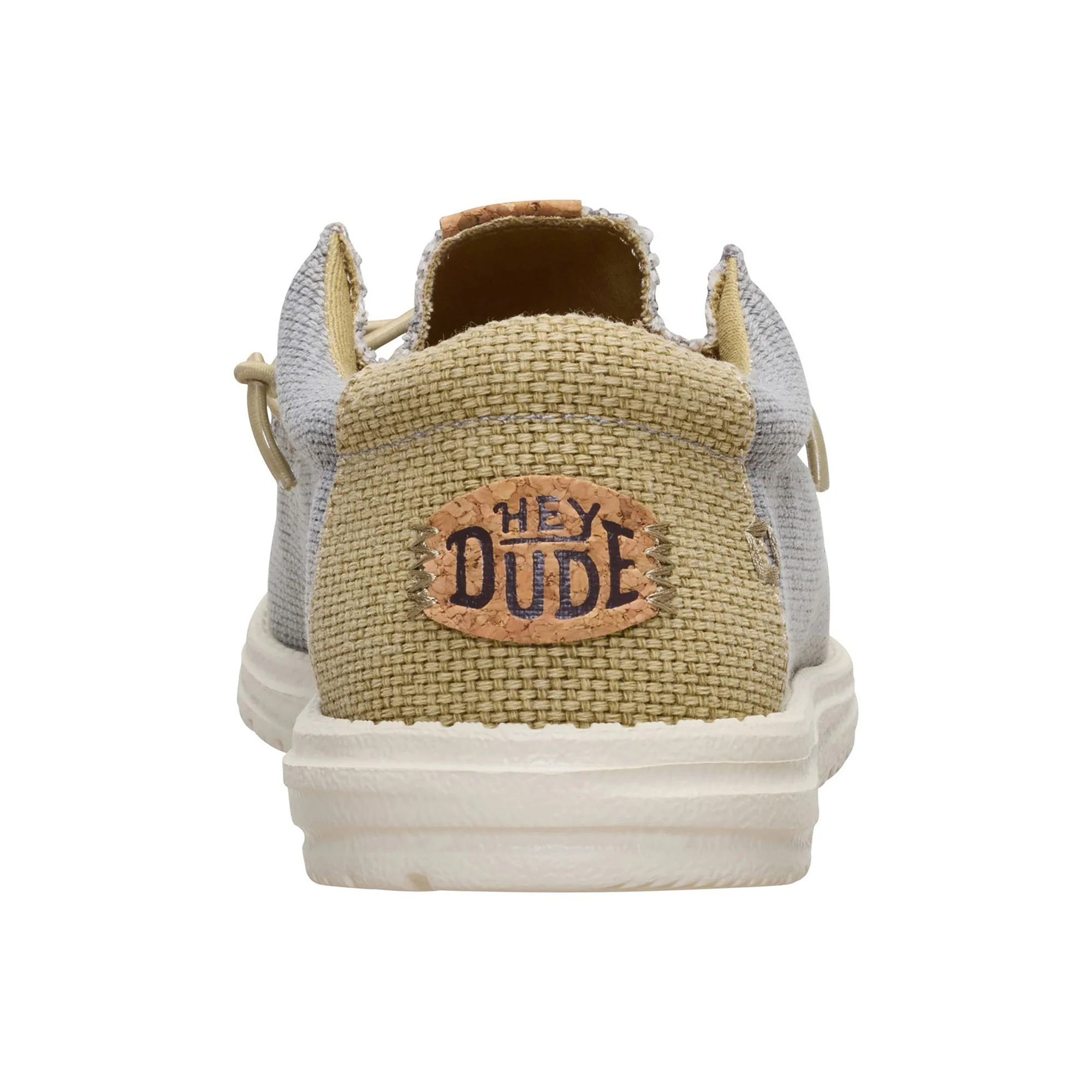 Mocassino Hey Dude uomo Wally Braided grigio - Image 4