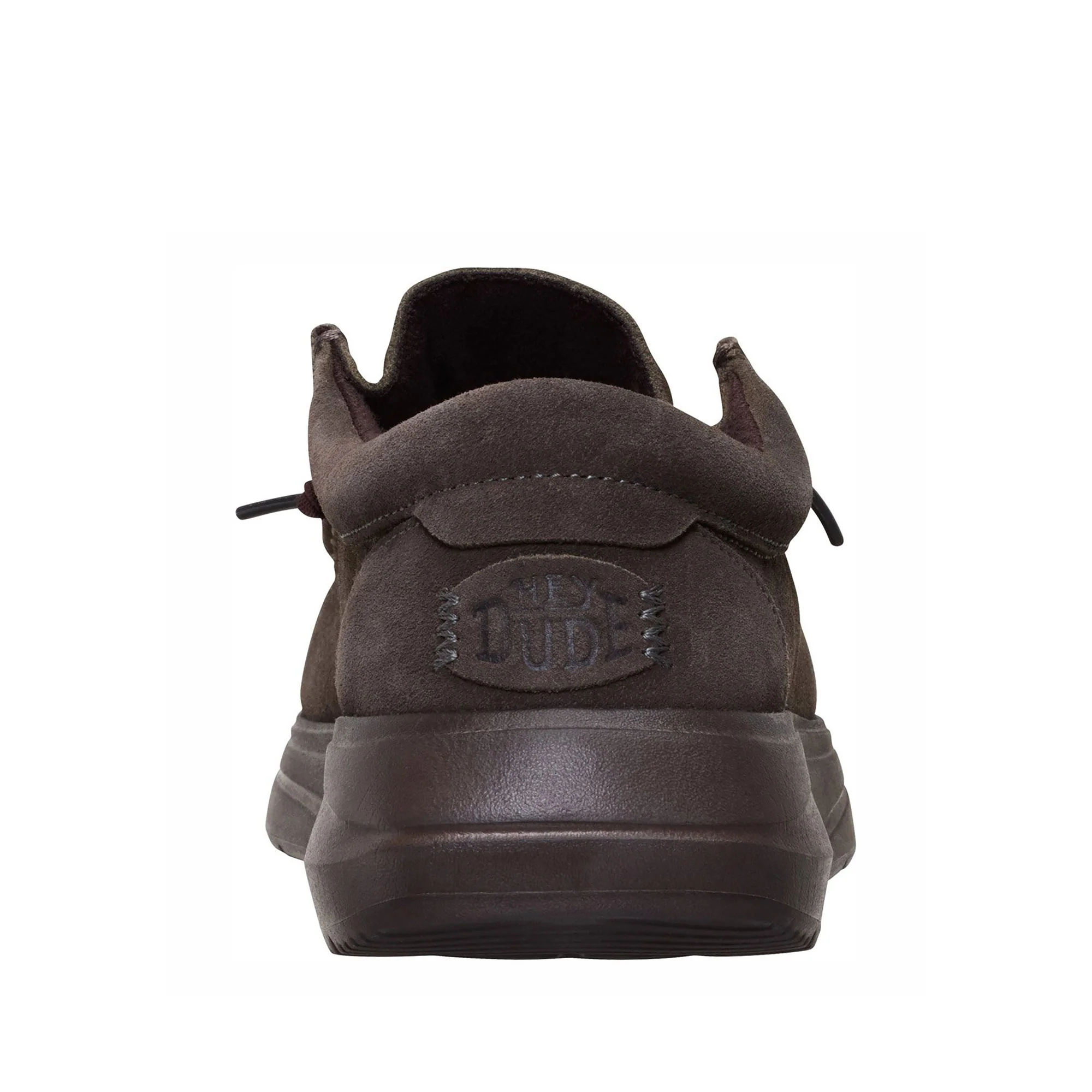 Mocassino Hey Dude uomo Wally comf suede moro - Image 5