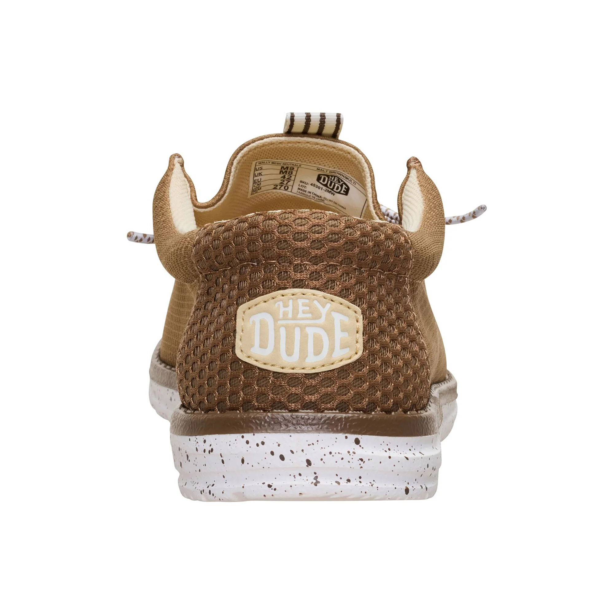 Mocassino Hey Dude uomo Wally mesh neutrals marrone - Image 4