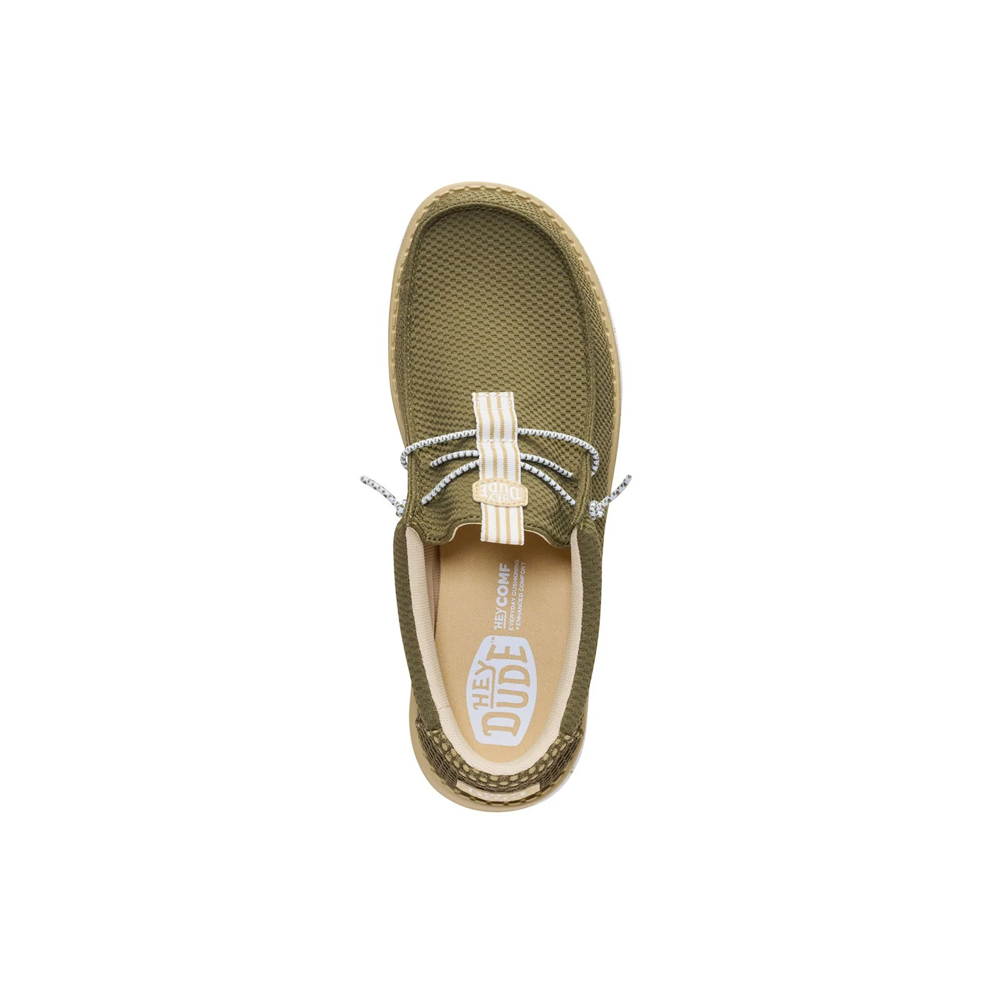 Mocassino Hey Dude uomo Wally mesh neutrals verde - Image 2