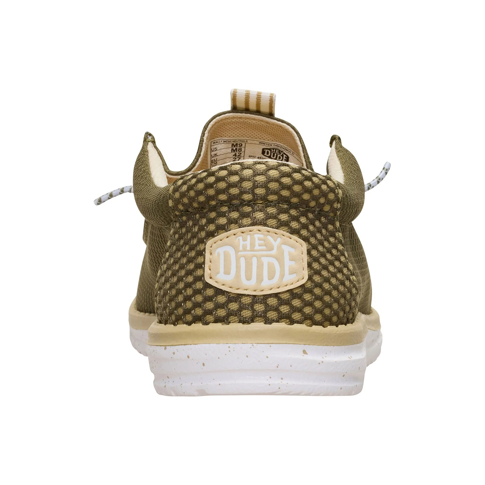 Mocassino Hey Dude uomo Wally mesh neutrals verde - Image 4