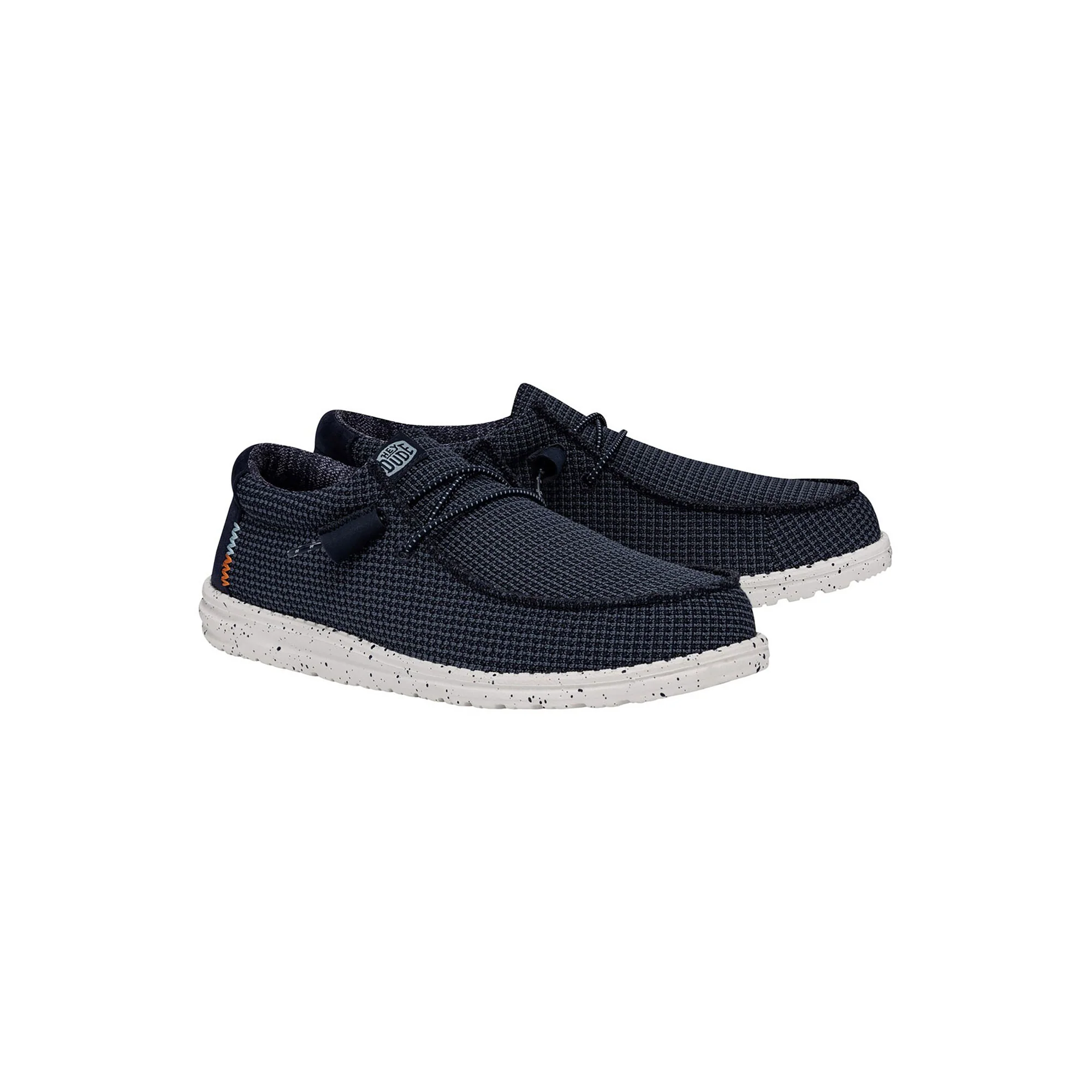 Mocassino Hey Dude uomo Wally sport mesh blu - Image 3
