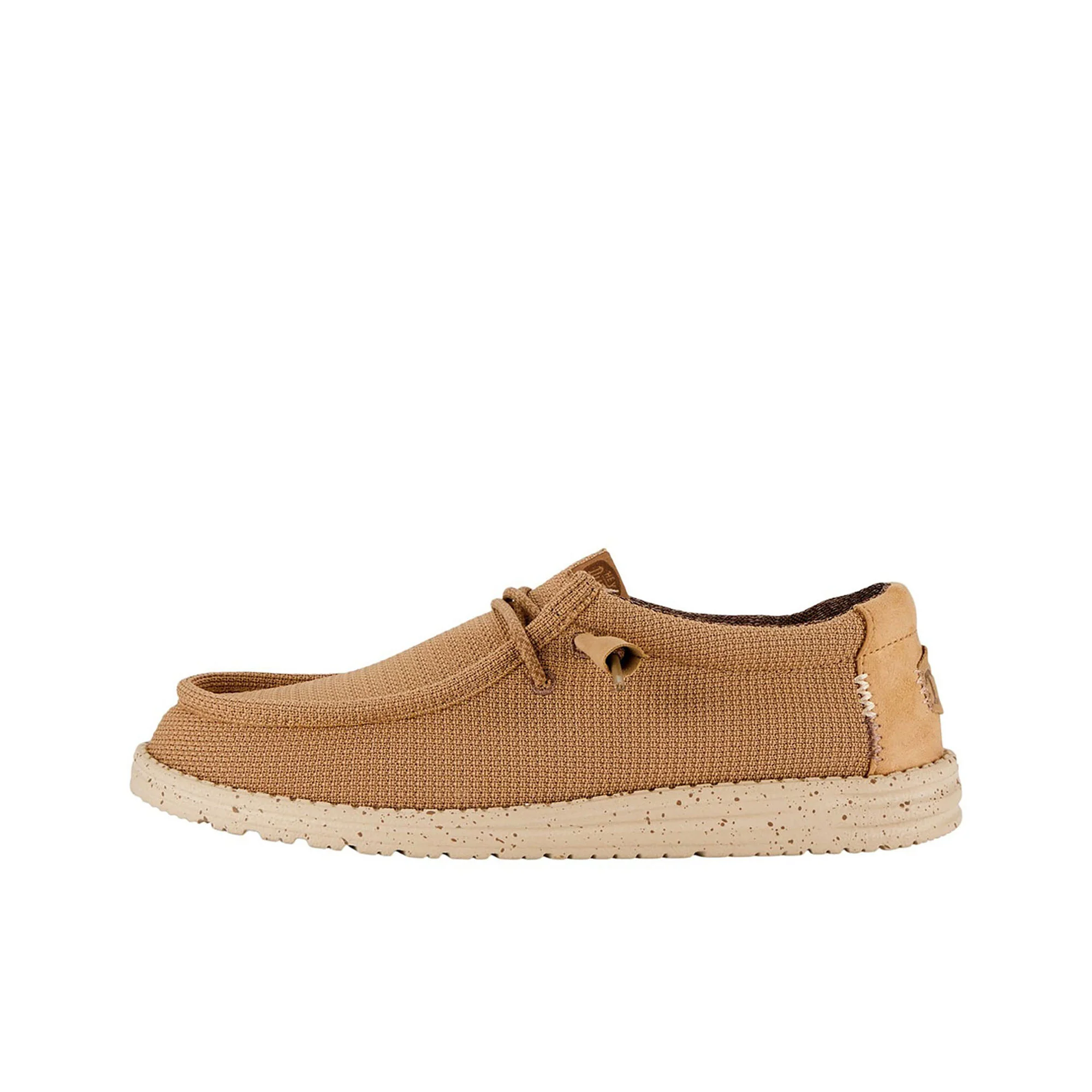 Mocassino Hey Dude uomo Wally sport mesh tan