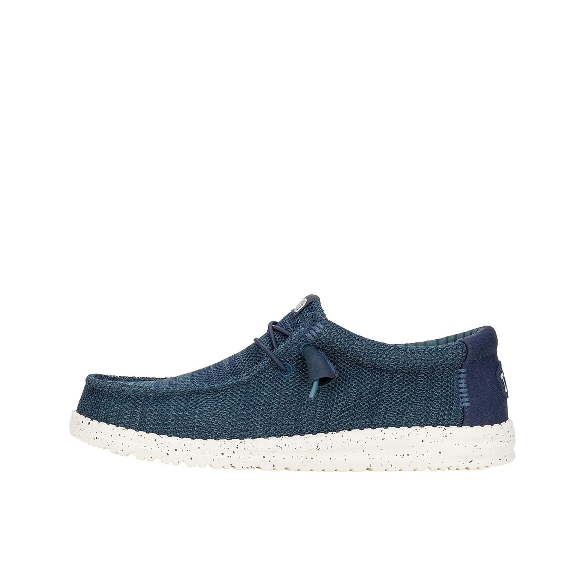 Mocassino Hey Dude uomo Wally Stretch sox blu