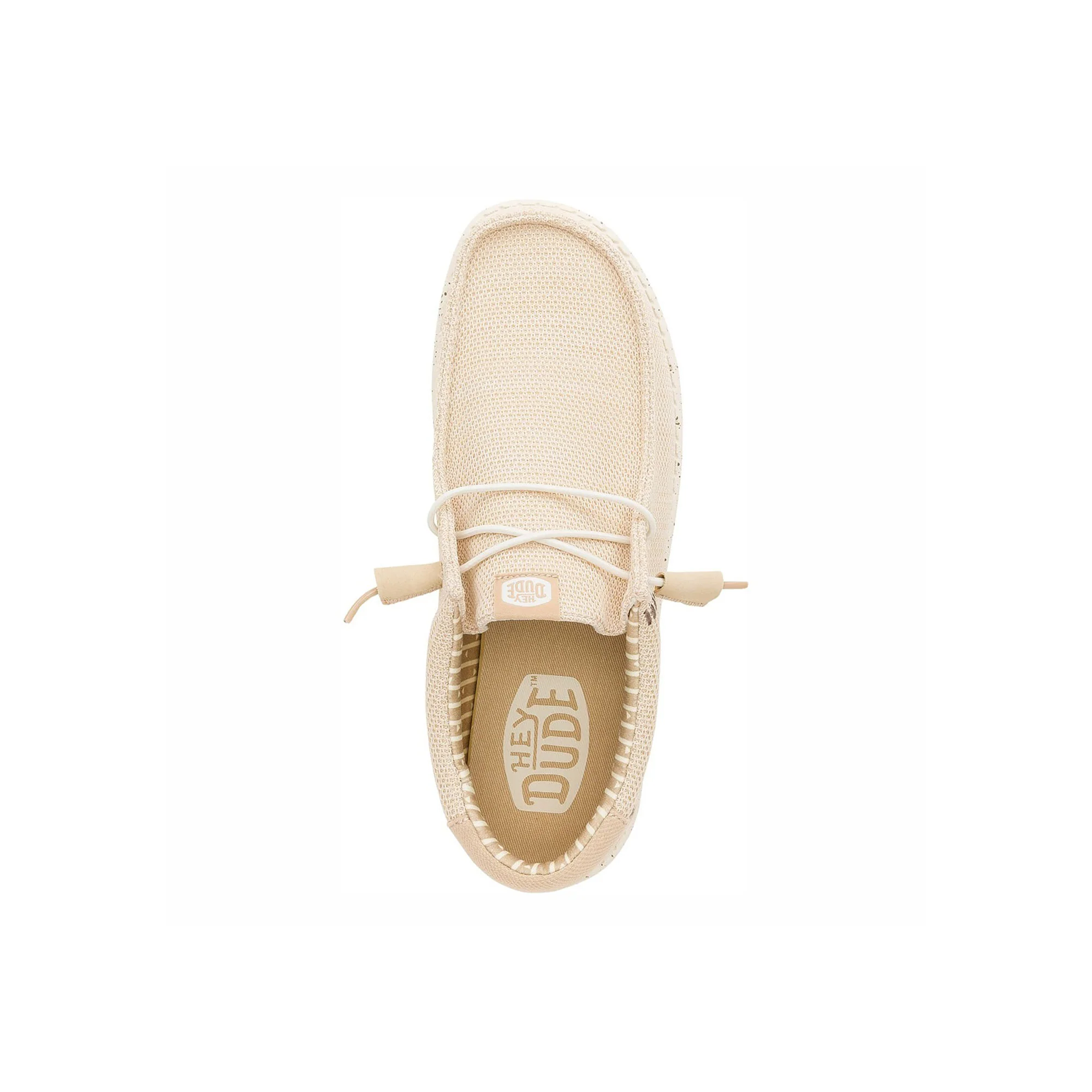 Mocassino Hey Dude uomo Wally Stretch sox crema - Image 2