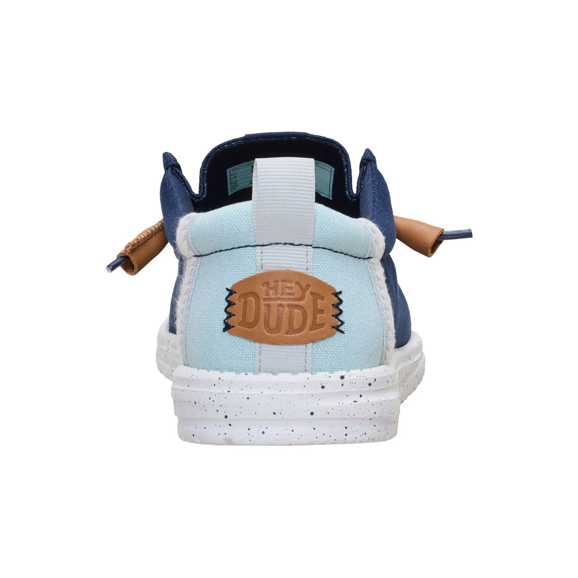 Mocassino Hey Dude uomo Wally Summer linen blu - Image 4