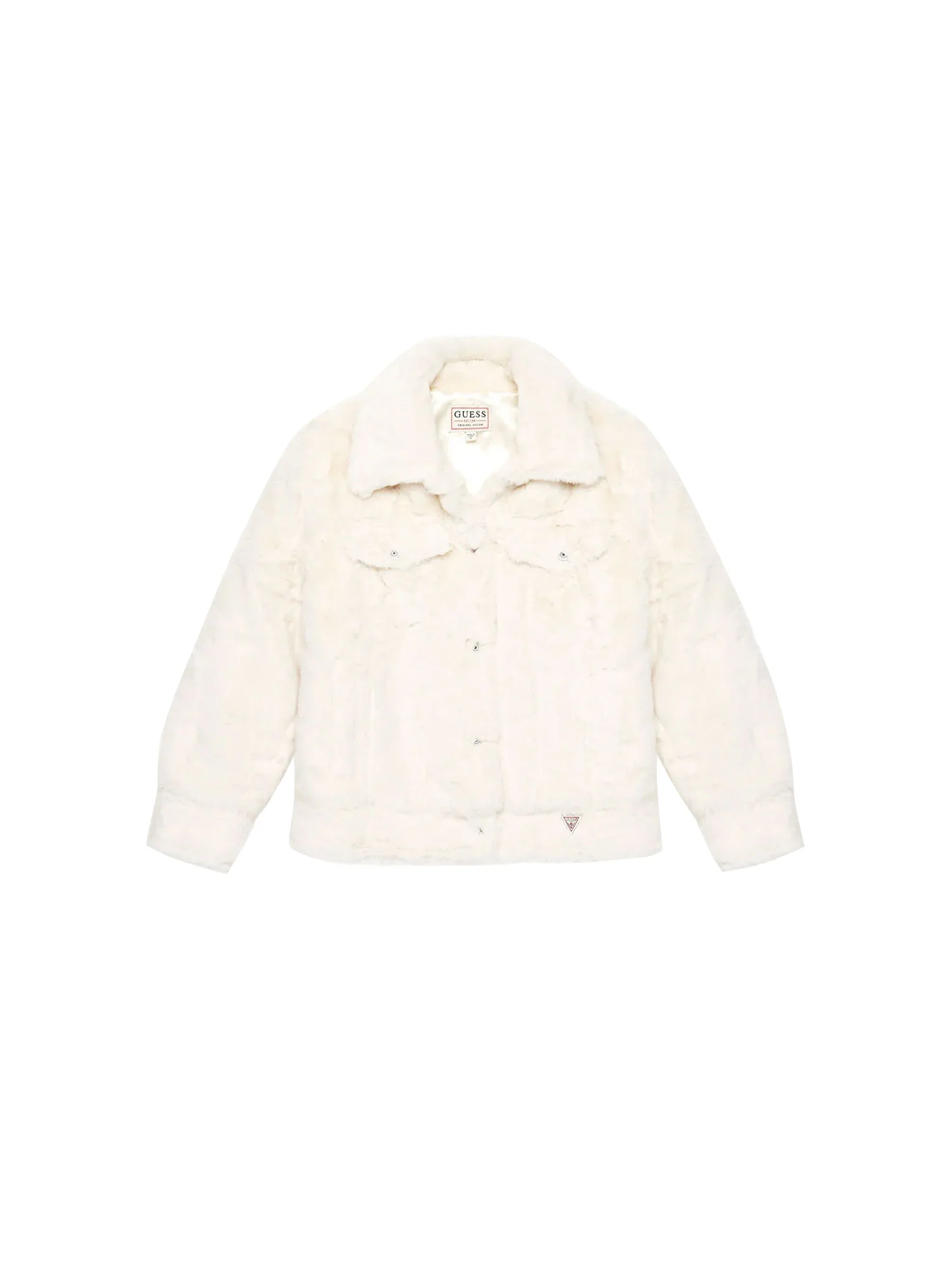 Eco Montone Guess ragazza crema