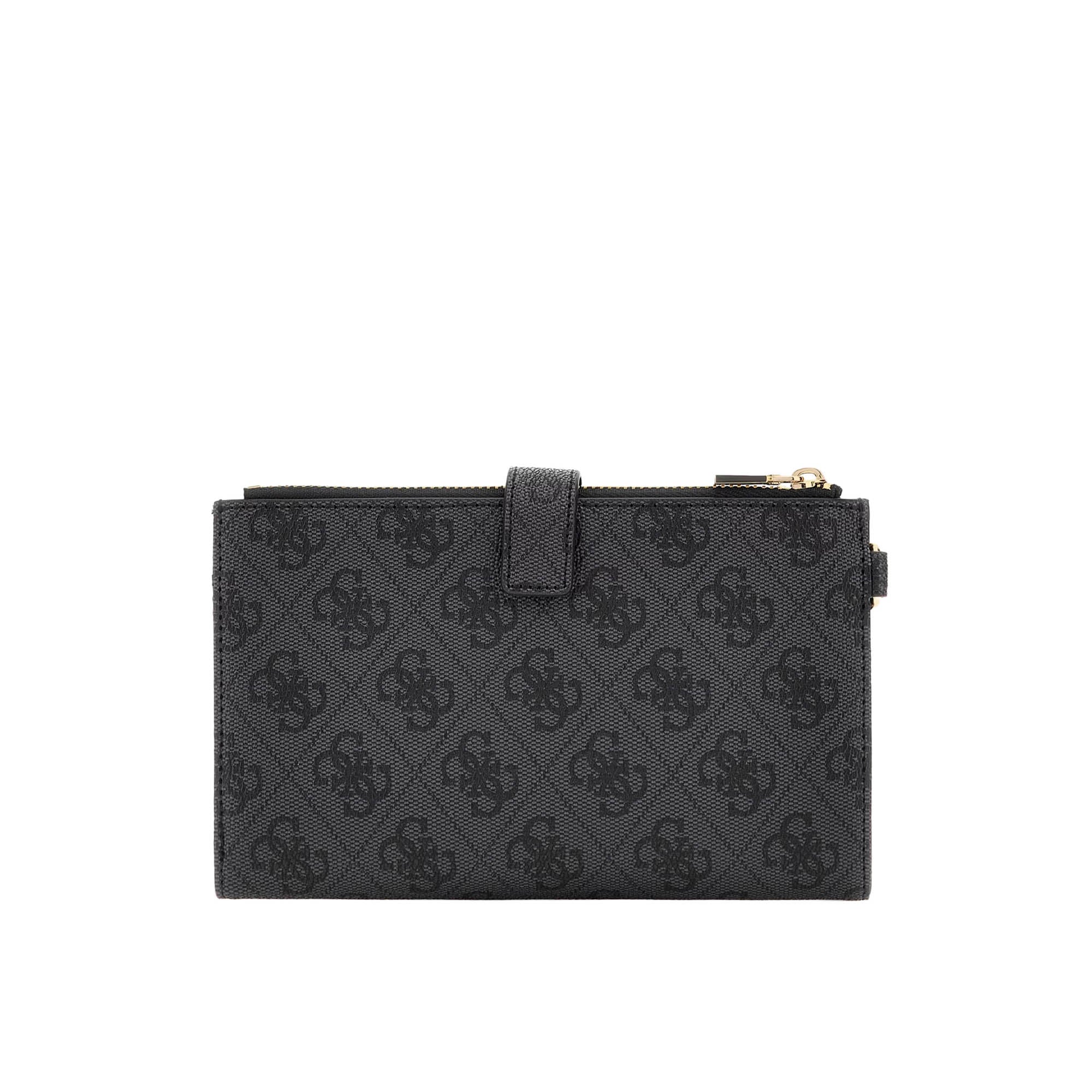 Portafogli Guess donna double zip Laurel II logo coal - Image 2
