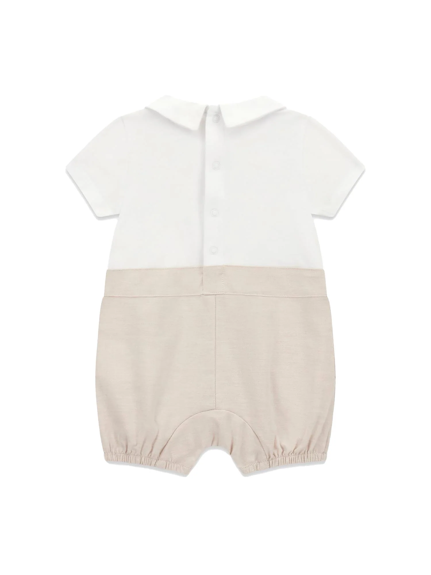 Pagliaccetto Guess Neonato con papillon taupe - Image 2