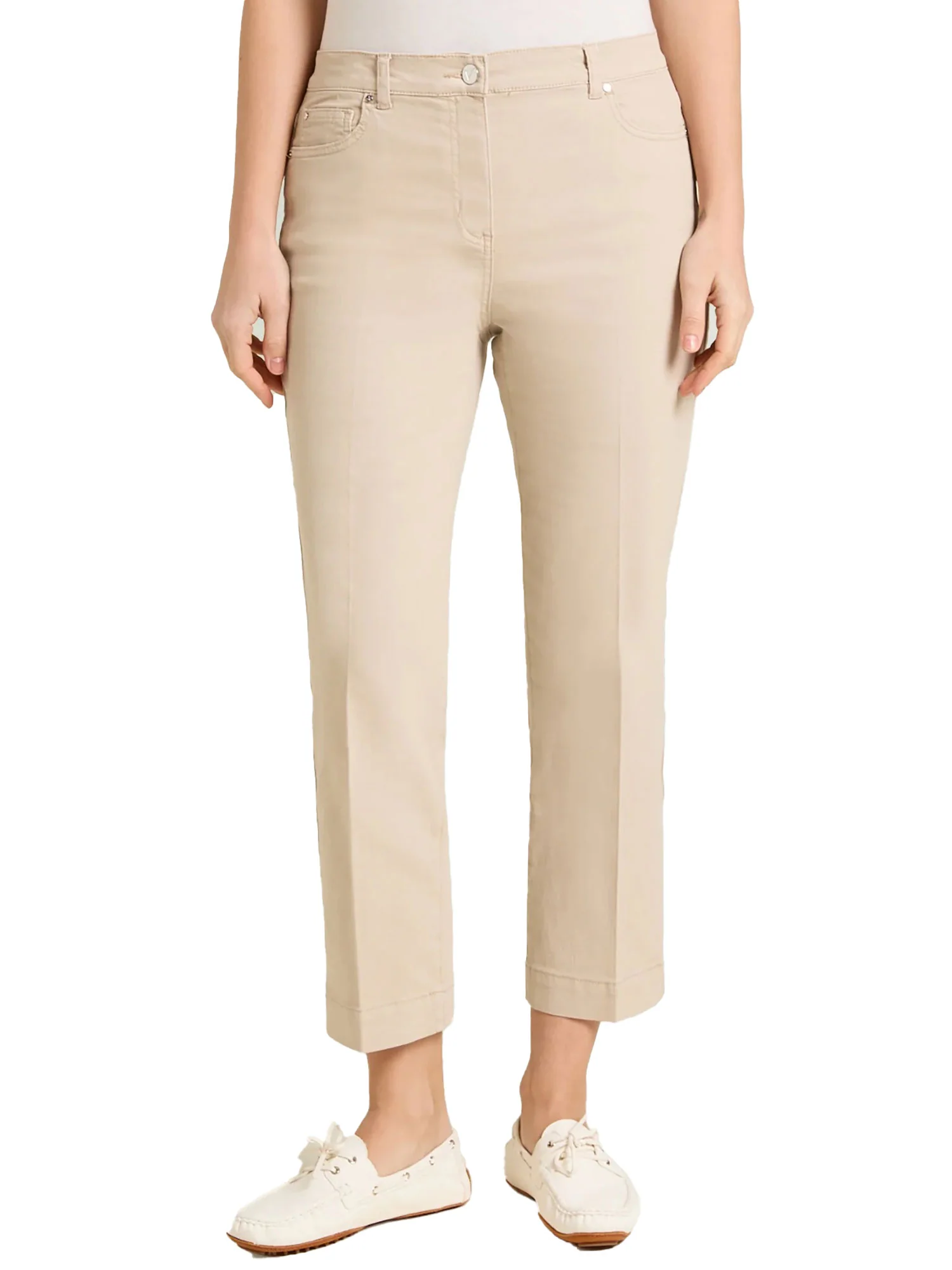 Pantalone Luisa Viola donna 5 tasche Kick Flare denim corda