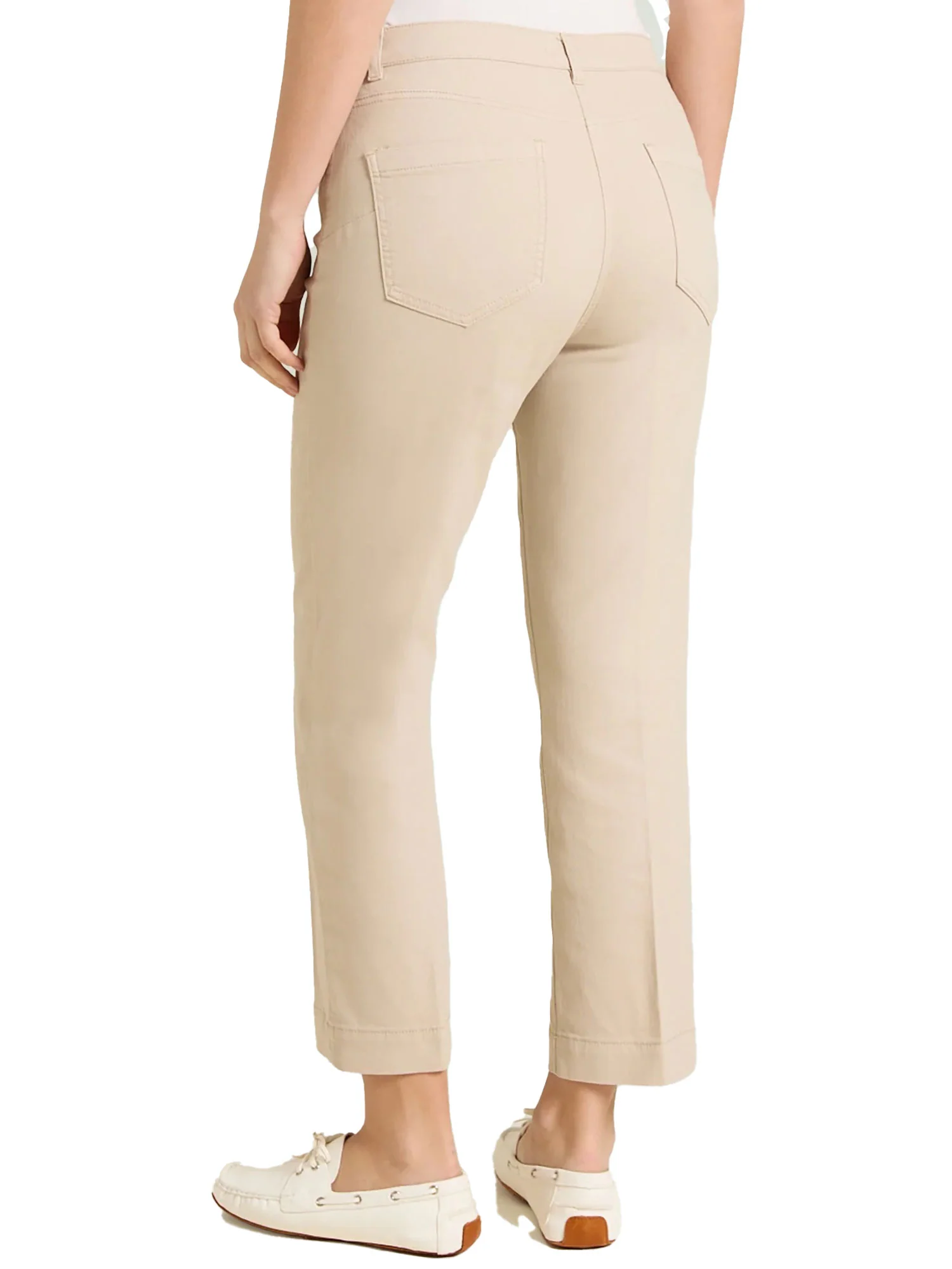 Pantalone Luisa Viola donna 5 tasche Kick Flare denim corda - Image 2