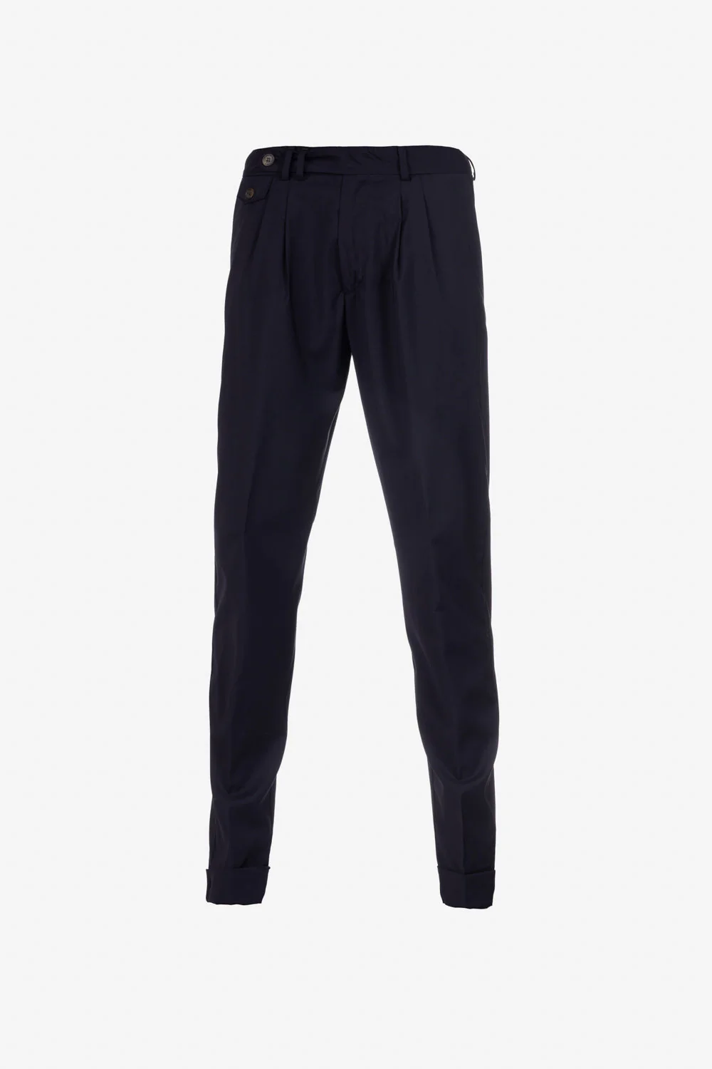 Pantalone Milano in lana vergine blu