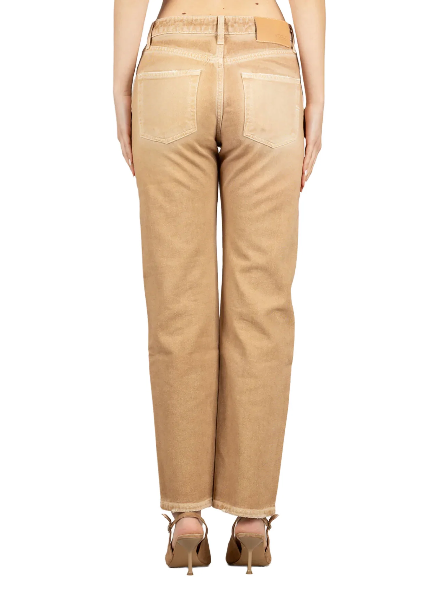 Pantalone Vicolo donna 5 TS. BT. Gioiello sabbia - Image 2