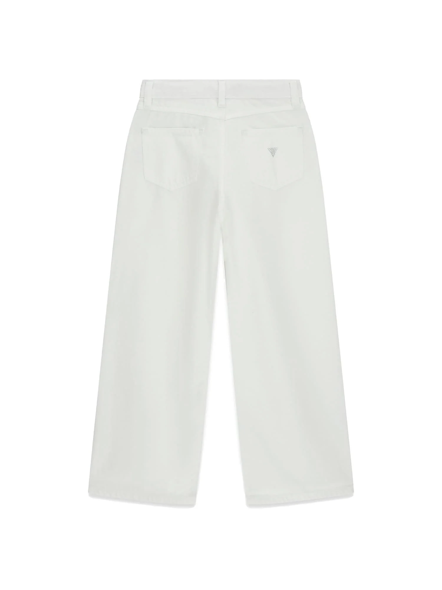 Pantalone Guess Ragazza 90s denim color bianco - Image 2