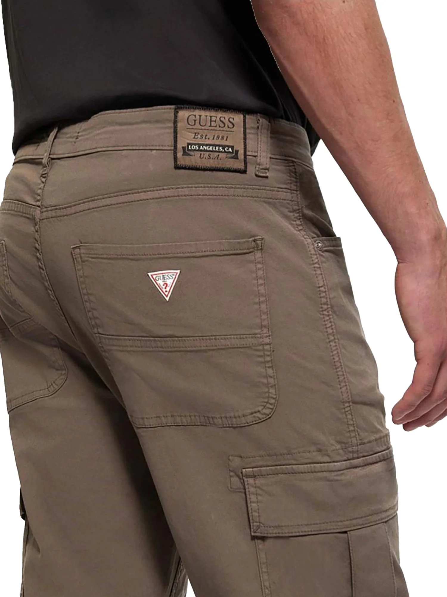 Pantalone cargo Julianne marrone - Image 4