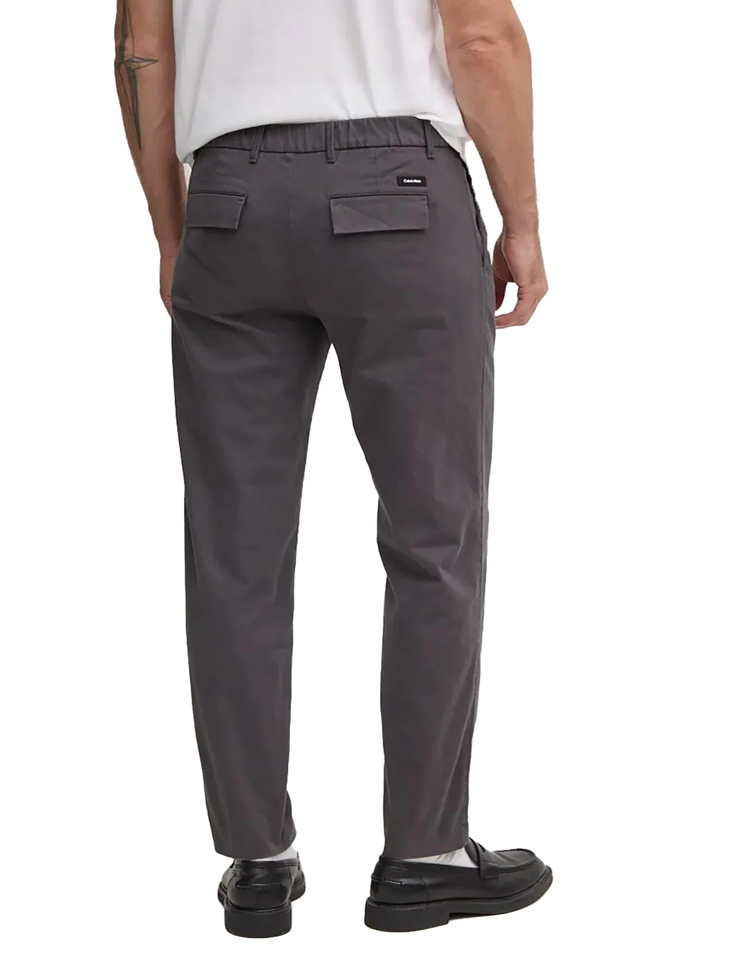 Pantalone chino Twill fumo di Londra - Image 2