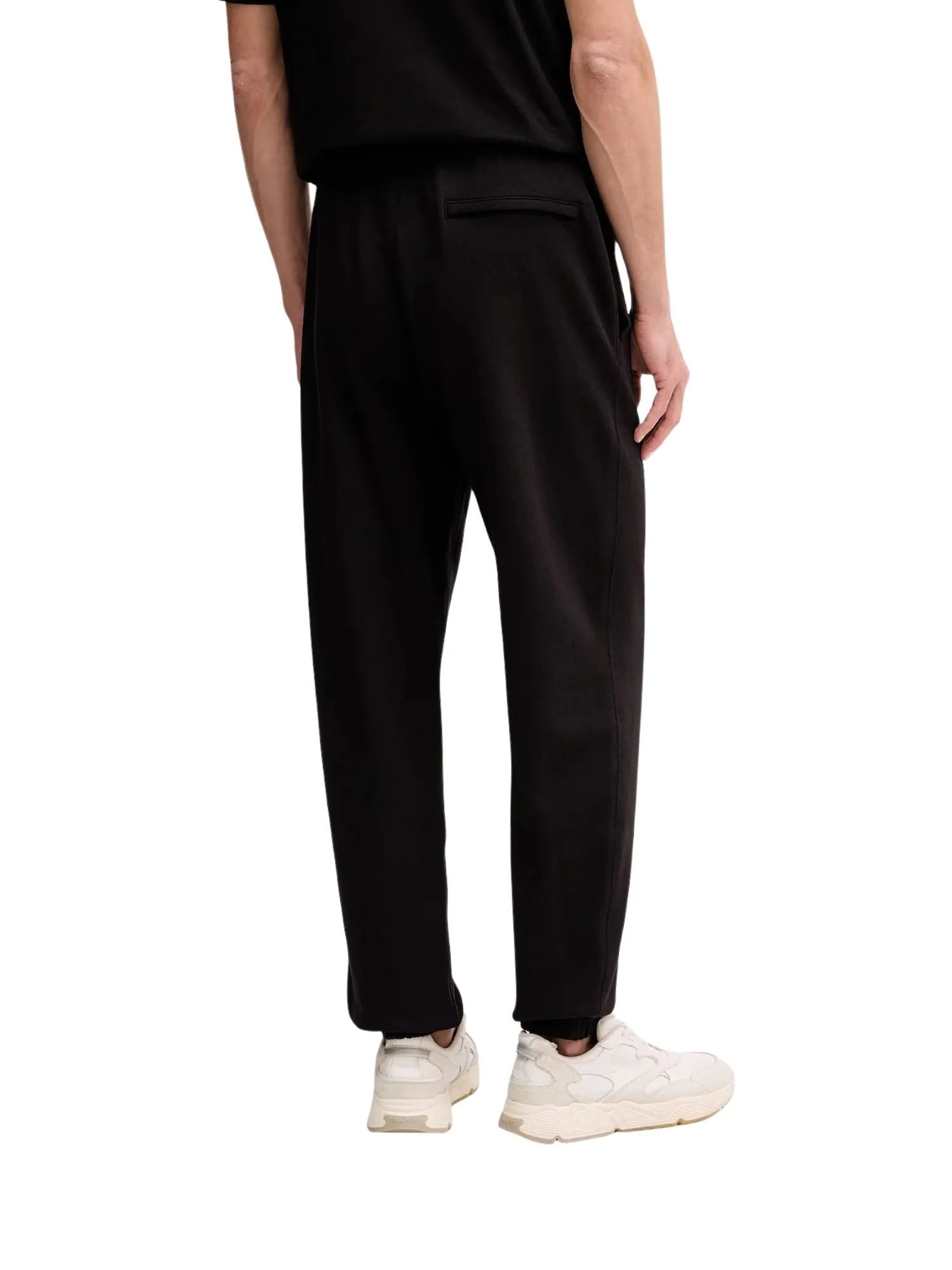 Pantalone in felpa Calvin Klein Jeans modello graphic 350terry nero - Image 2