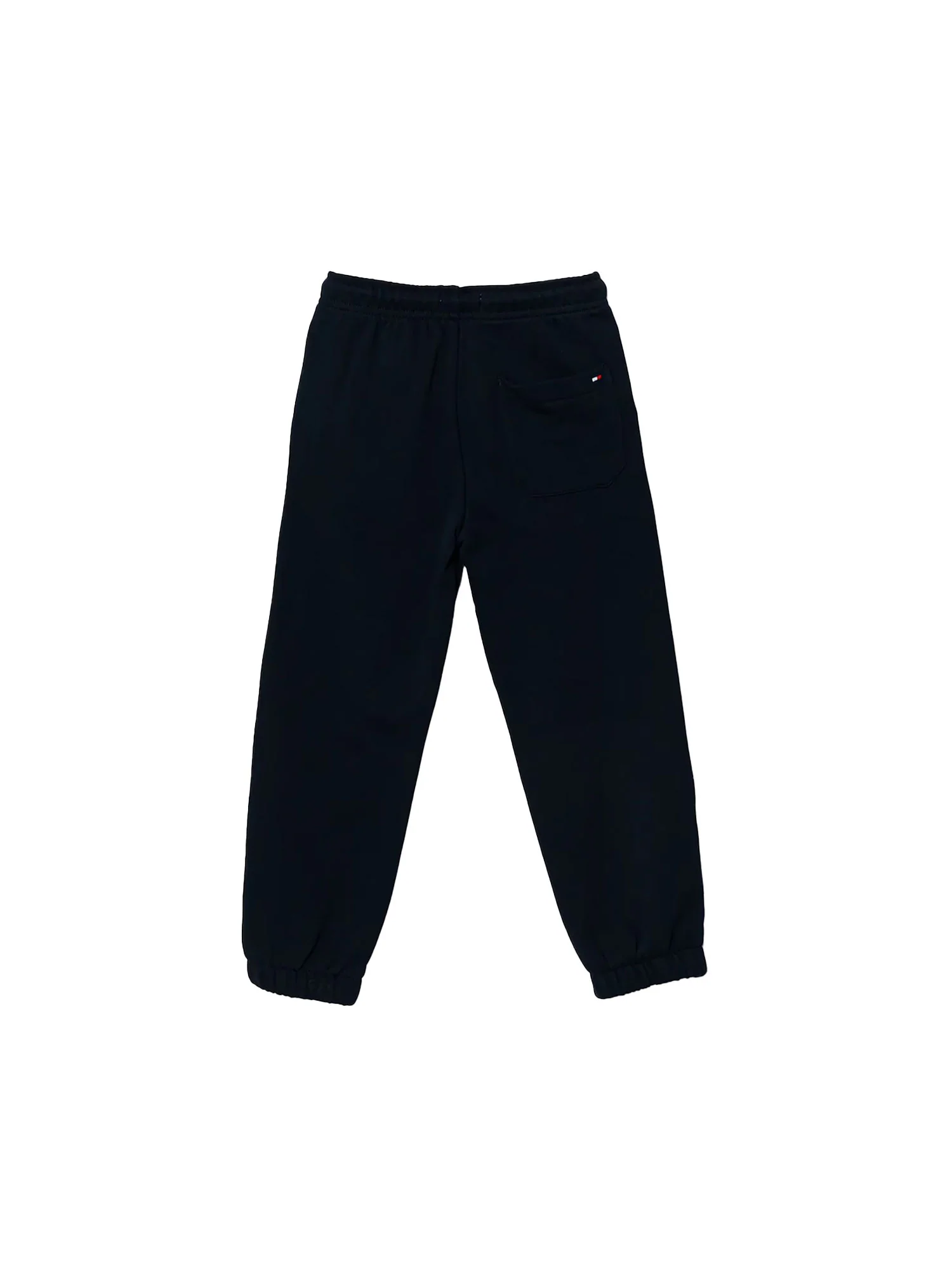 Pantalone Tommy Hilfigher Bambino in felpa heritage flag blu - Image 2