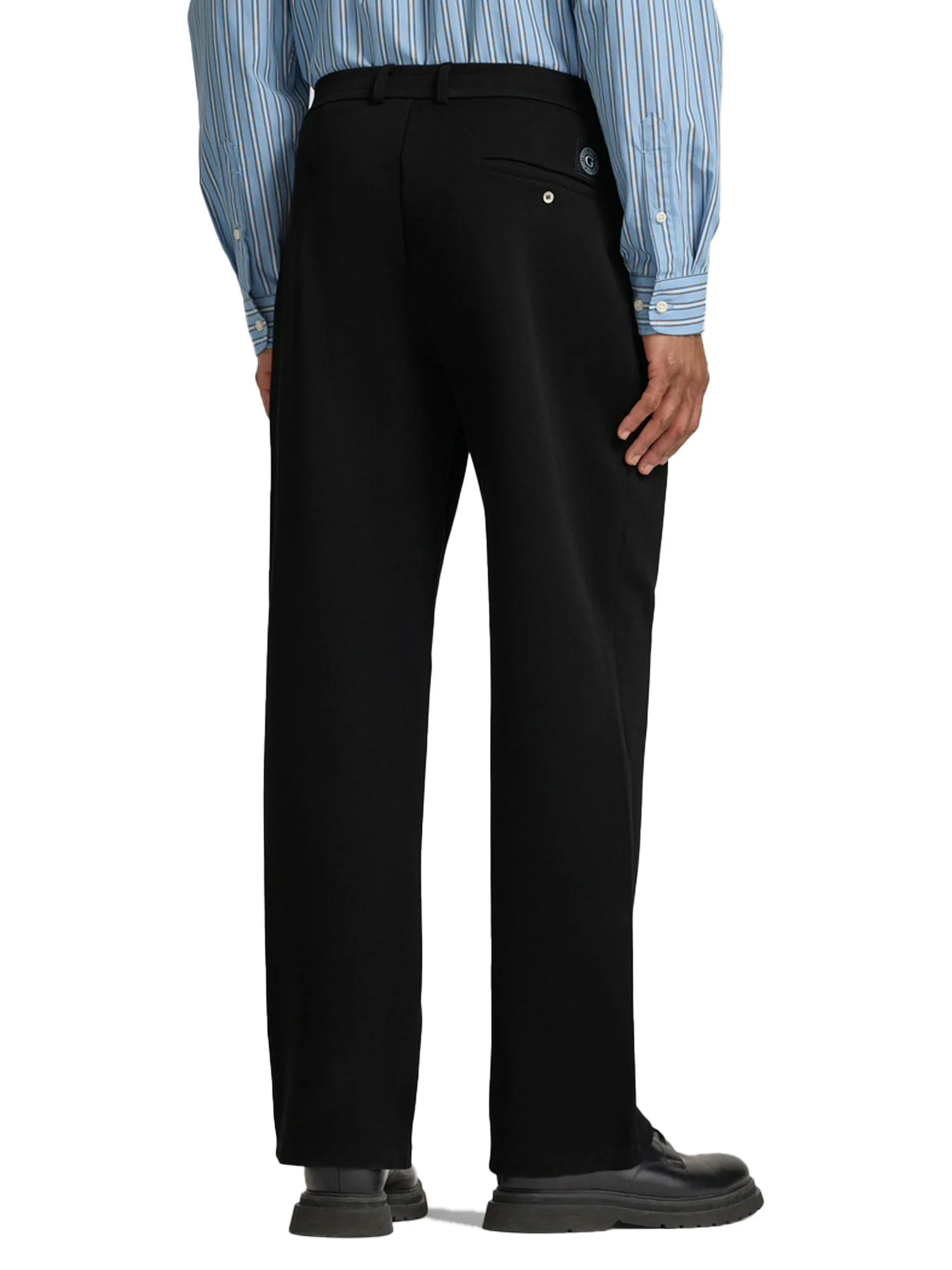 Pantalone Guess uomo con patch logo nero - Image 2