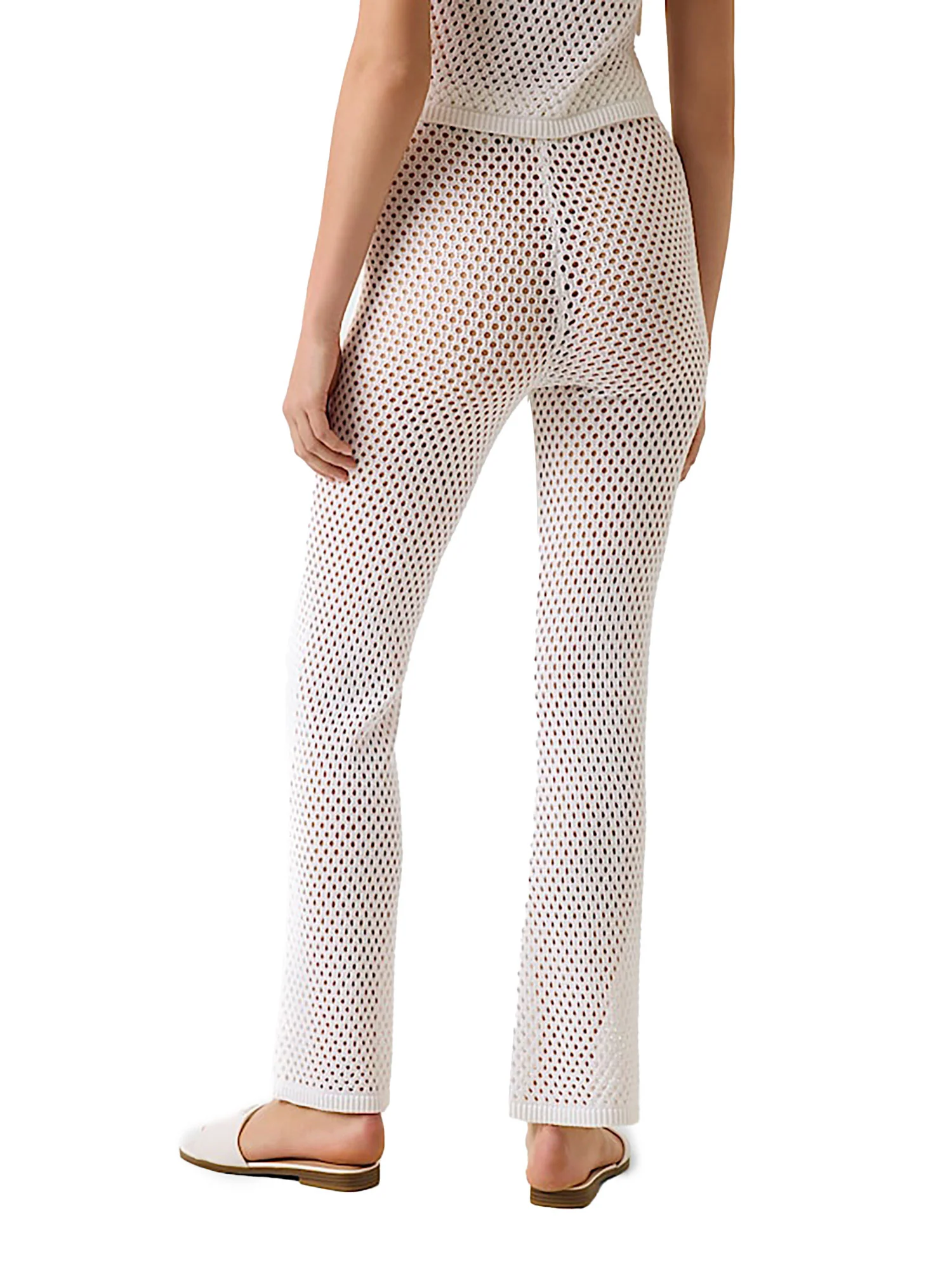 Pantalone Guess Donna luna bianco - Image 2