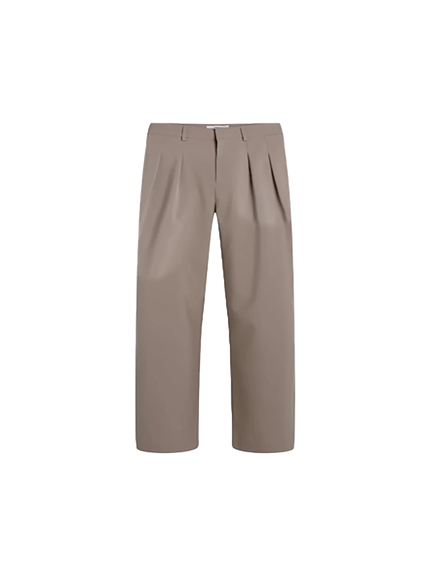 Pantalone modello wide leg tailored taupe - Image 4