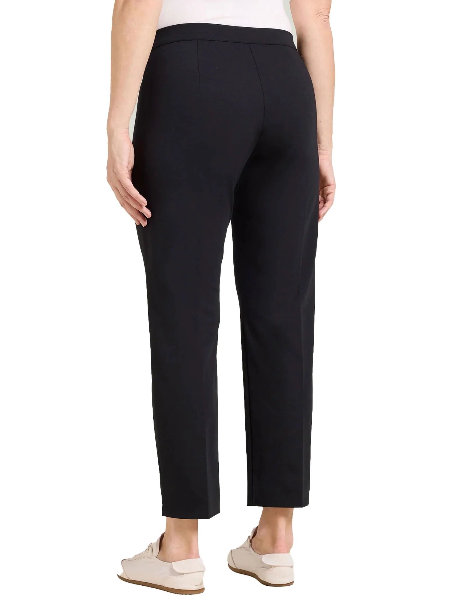 Pantalone Luisa Viola donna No-hips punto milano nero - Image 2