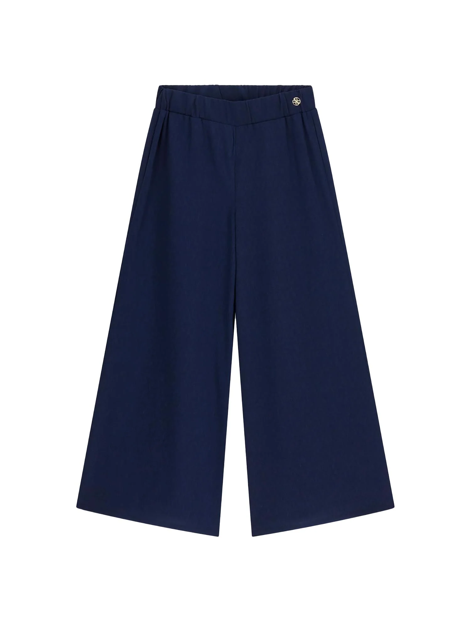 Pantalone Guess Ragazza a palazzo creponne blu