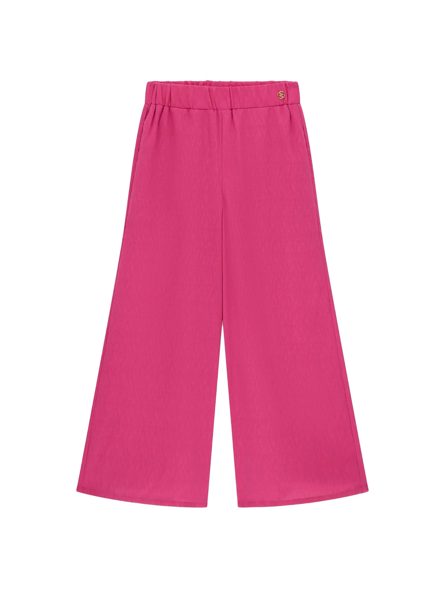Pantalone Guess Ragazza a palazzo creponne viola