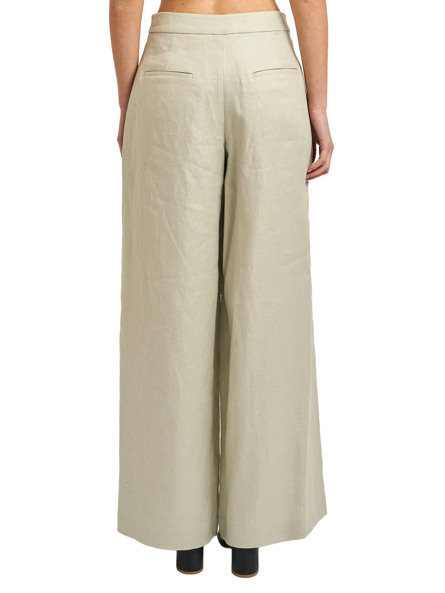 Pantalone palazzo Armani Exchange Donna 
 Dust - Image 2