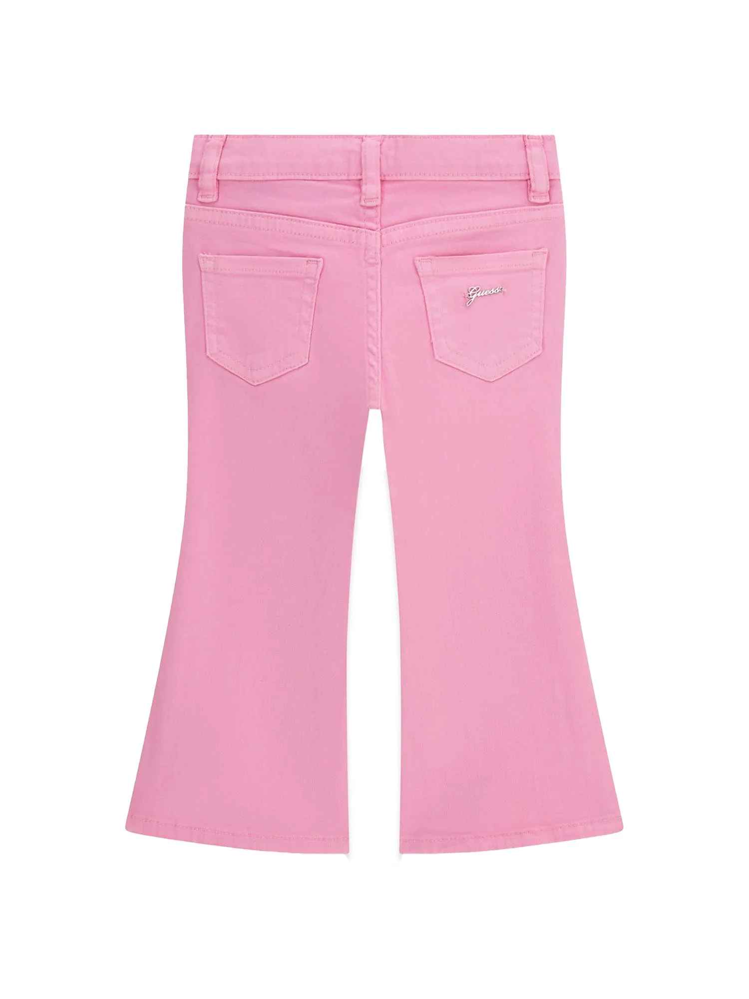 Pantalone Guess Bambina strech denim color rosa - Image 2