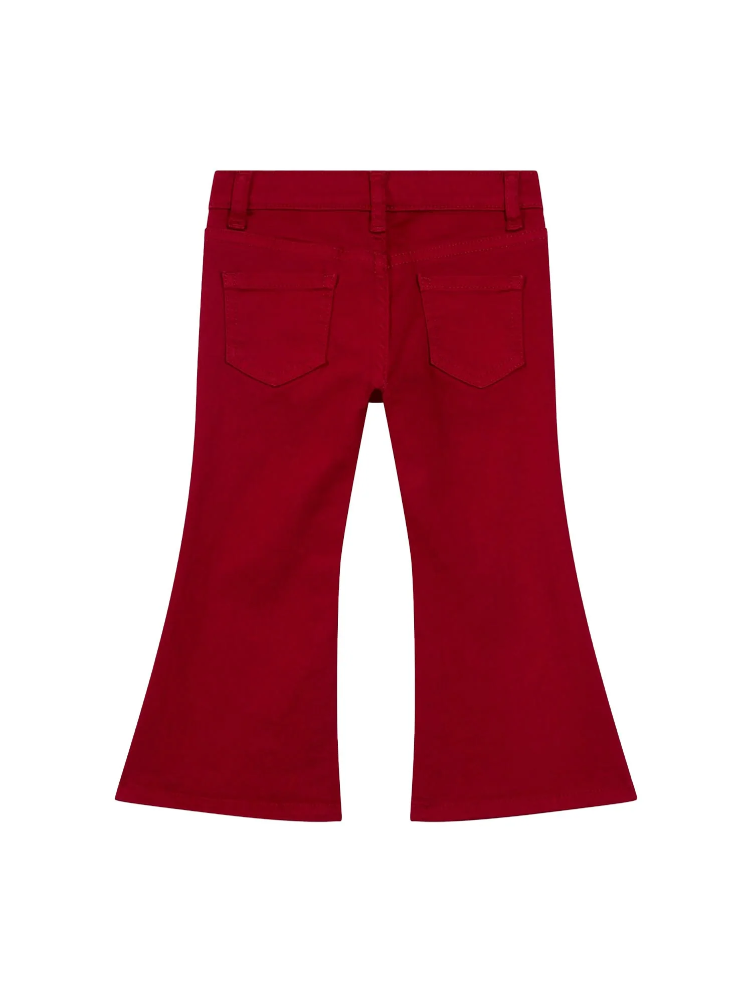 Pantalone Guess Bambina strech denim color rosso - Image 2