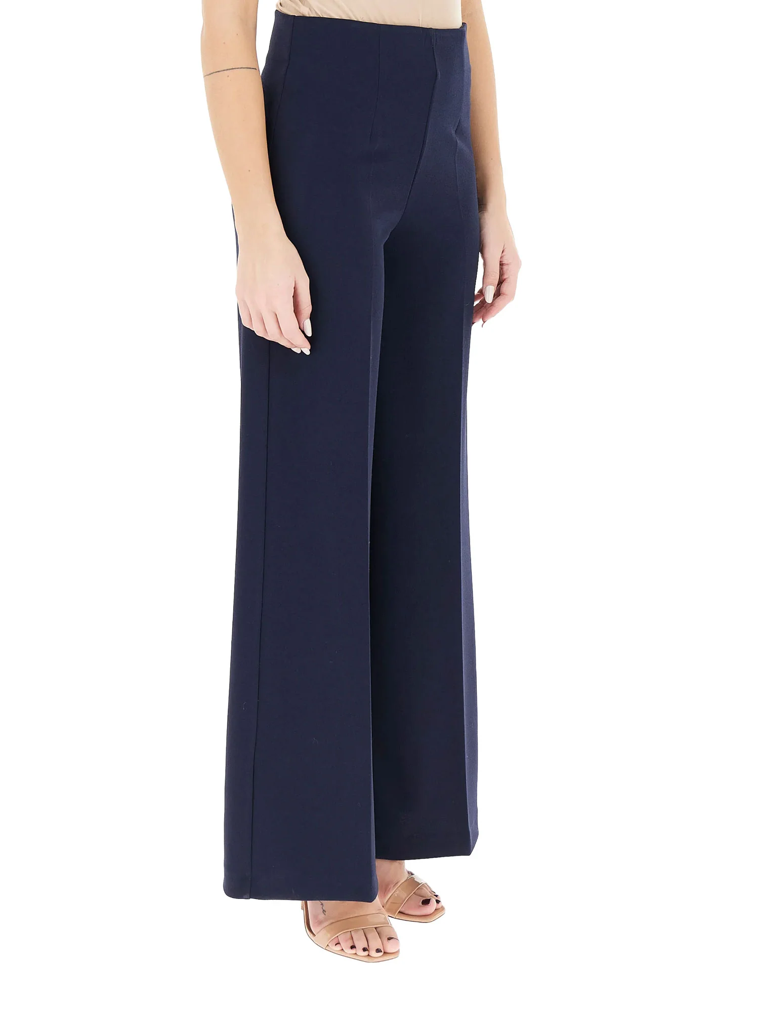 Pantalone Vicolo donna Vita alta blu