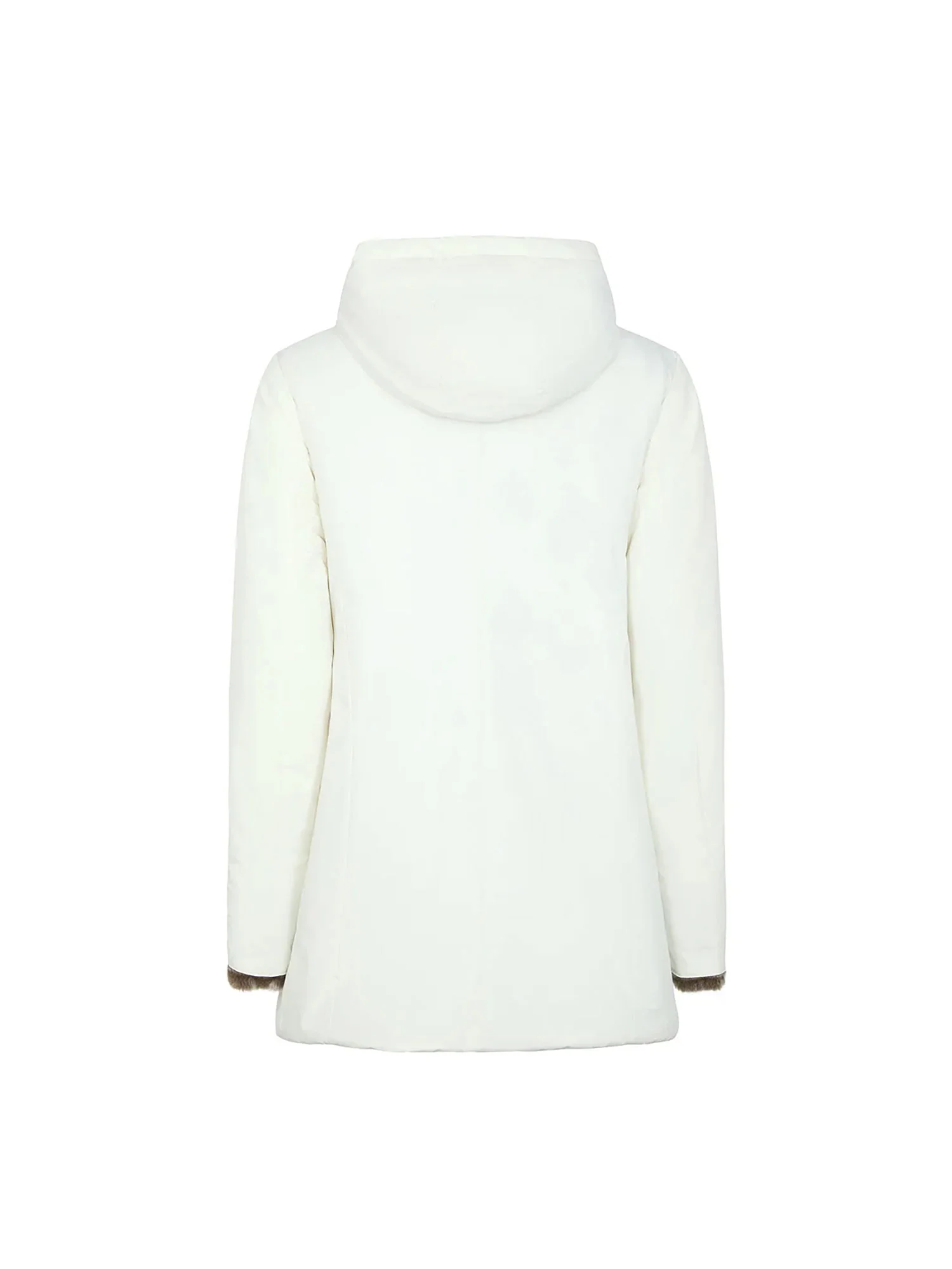 Parka lungo Suns donna Marmolada fur bianco - Image 6
