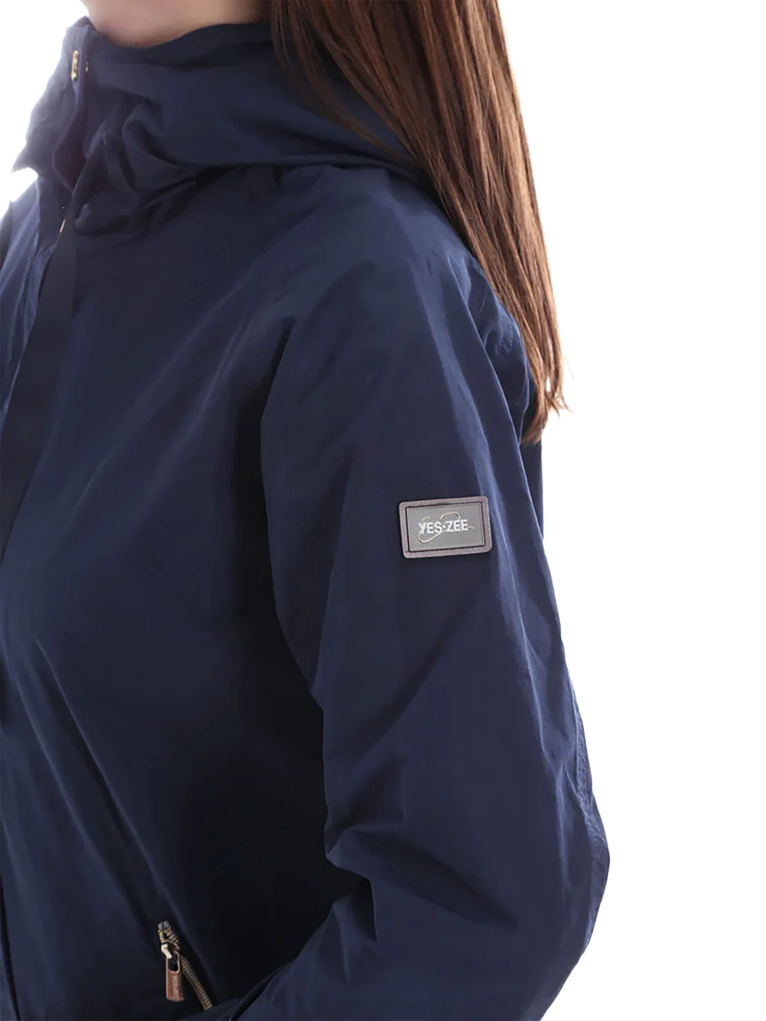 Parka Yes Zee donna Nylon blu - Image 3