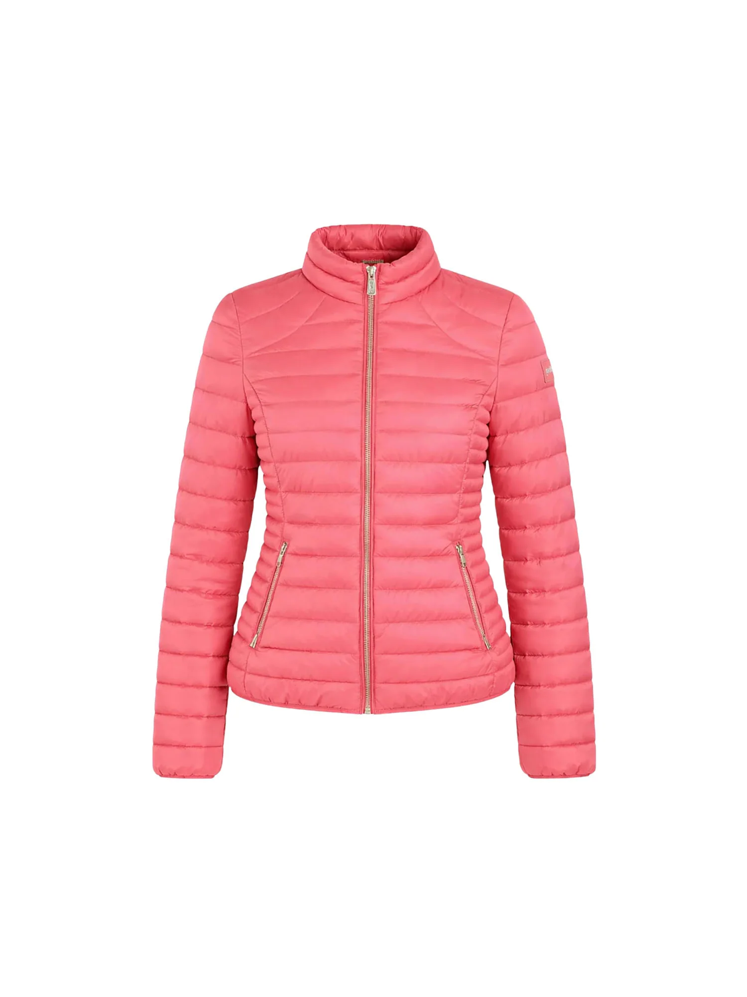 Piumino Yes Zee donna Zip Capp. 100 gr. Corallo