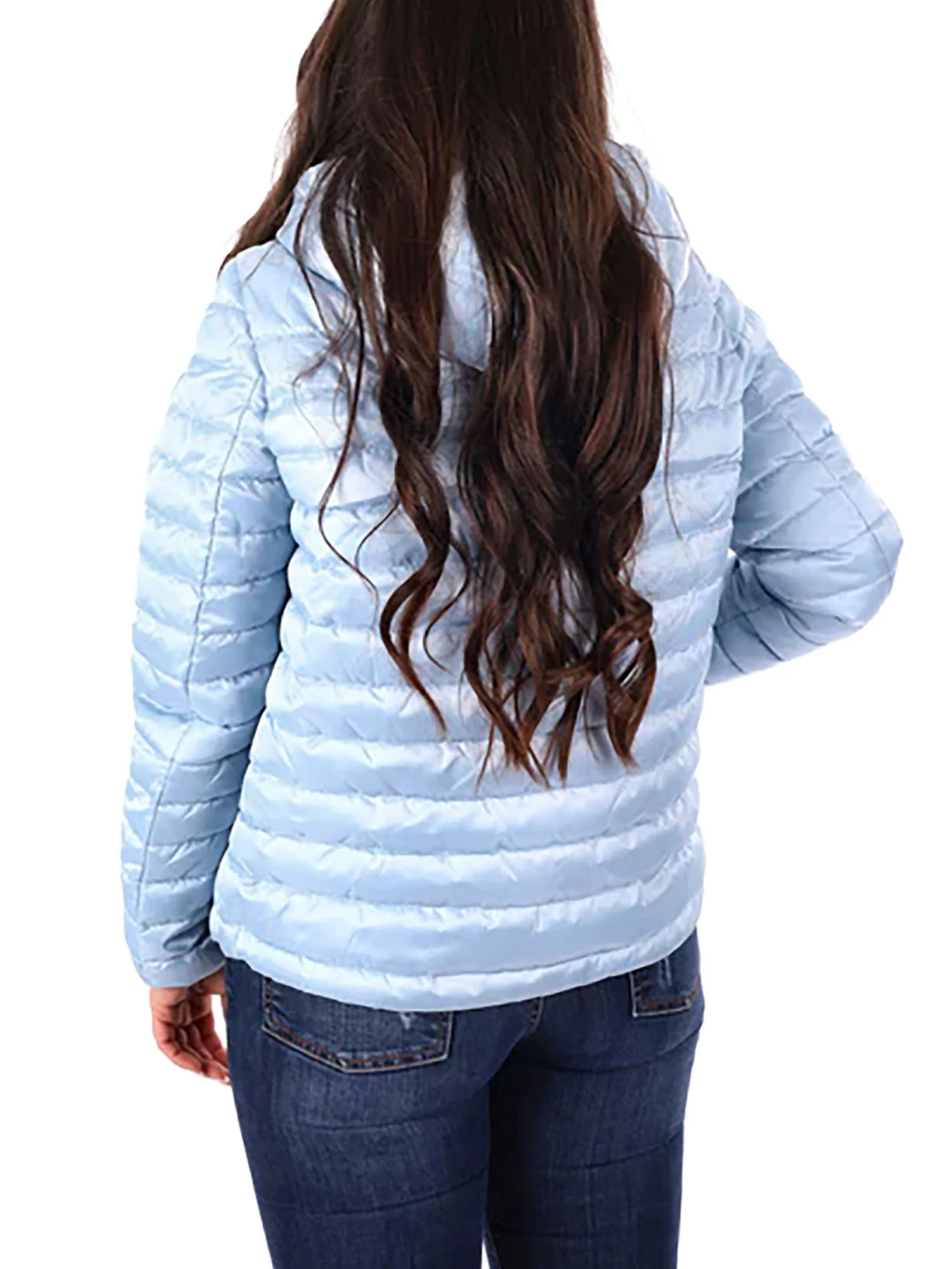 Piumino Yes Zee donna Zip Capp. 100 gr. polvere - Image 2