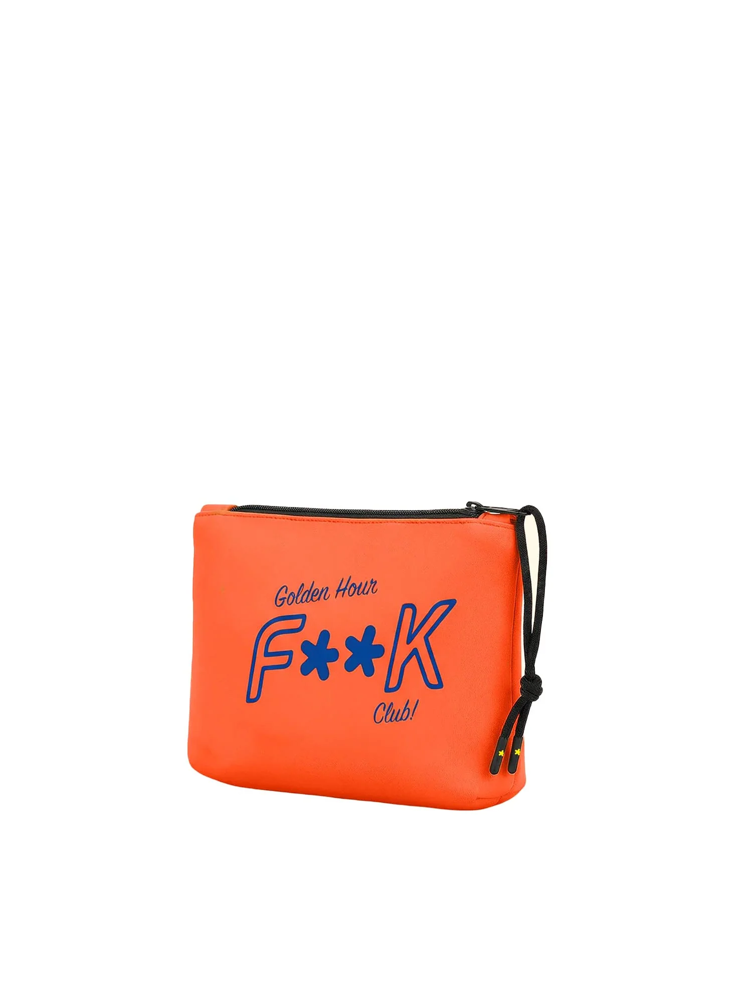 Pochette mare F**K uomo neoprene arancione fluo