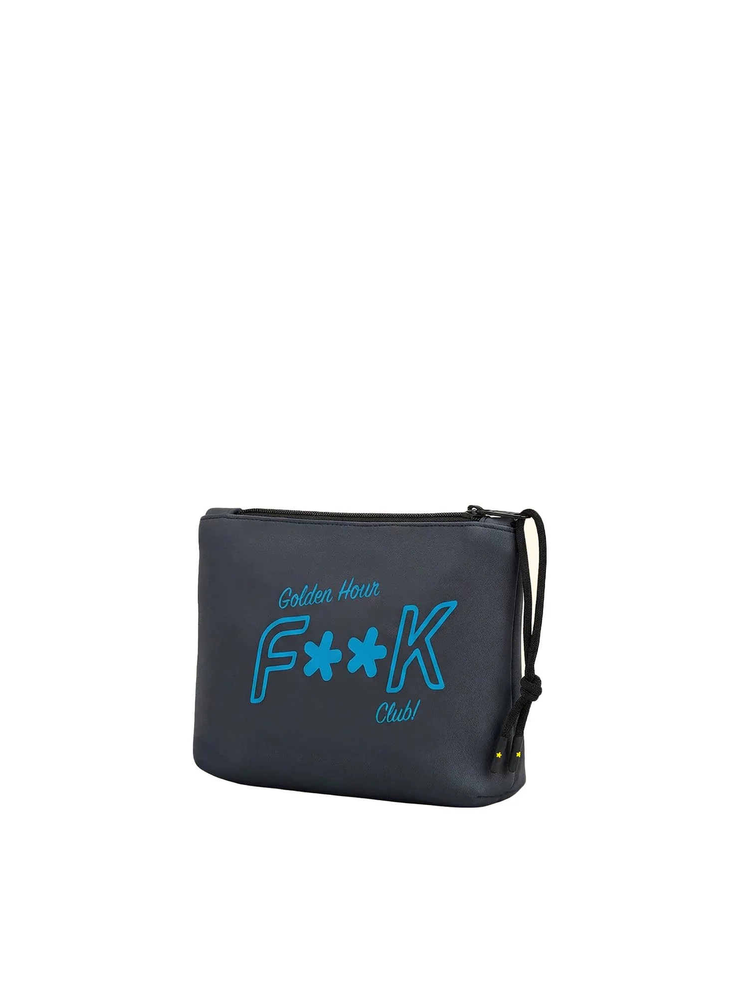 Pochette mare F**K uomo neoprene blu