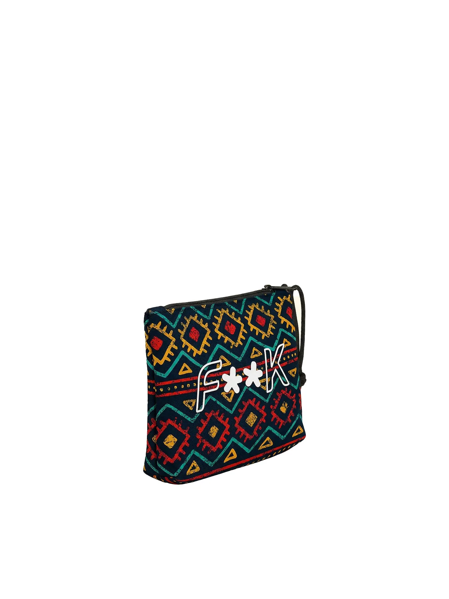 Pochette mare F**K uomo neoprene fantasia etnica multicolor - Image 2