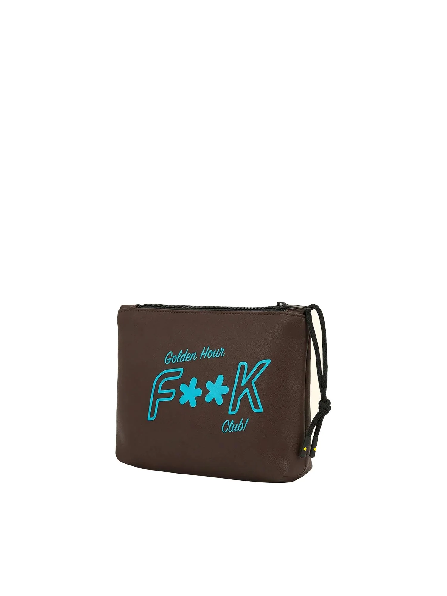 Pochette mare F**K uomo neoprene moro