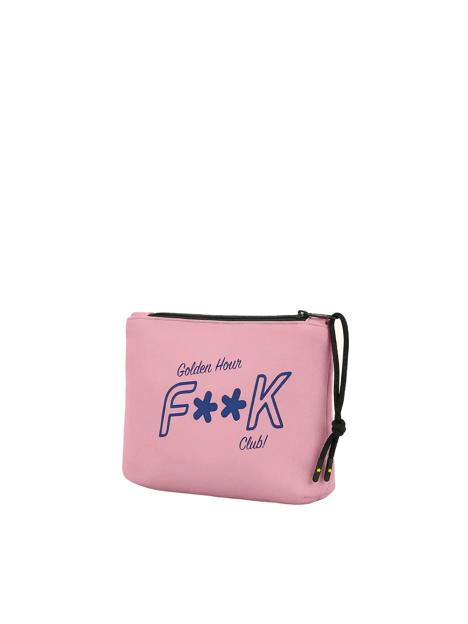 Pochette mare F**K uomo neoprene rosa