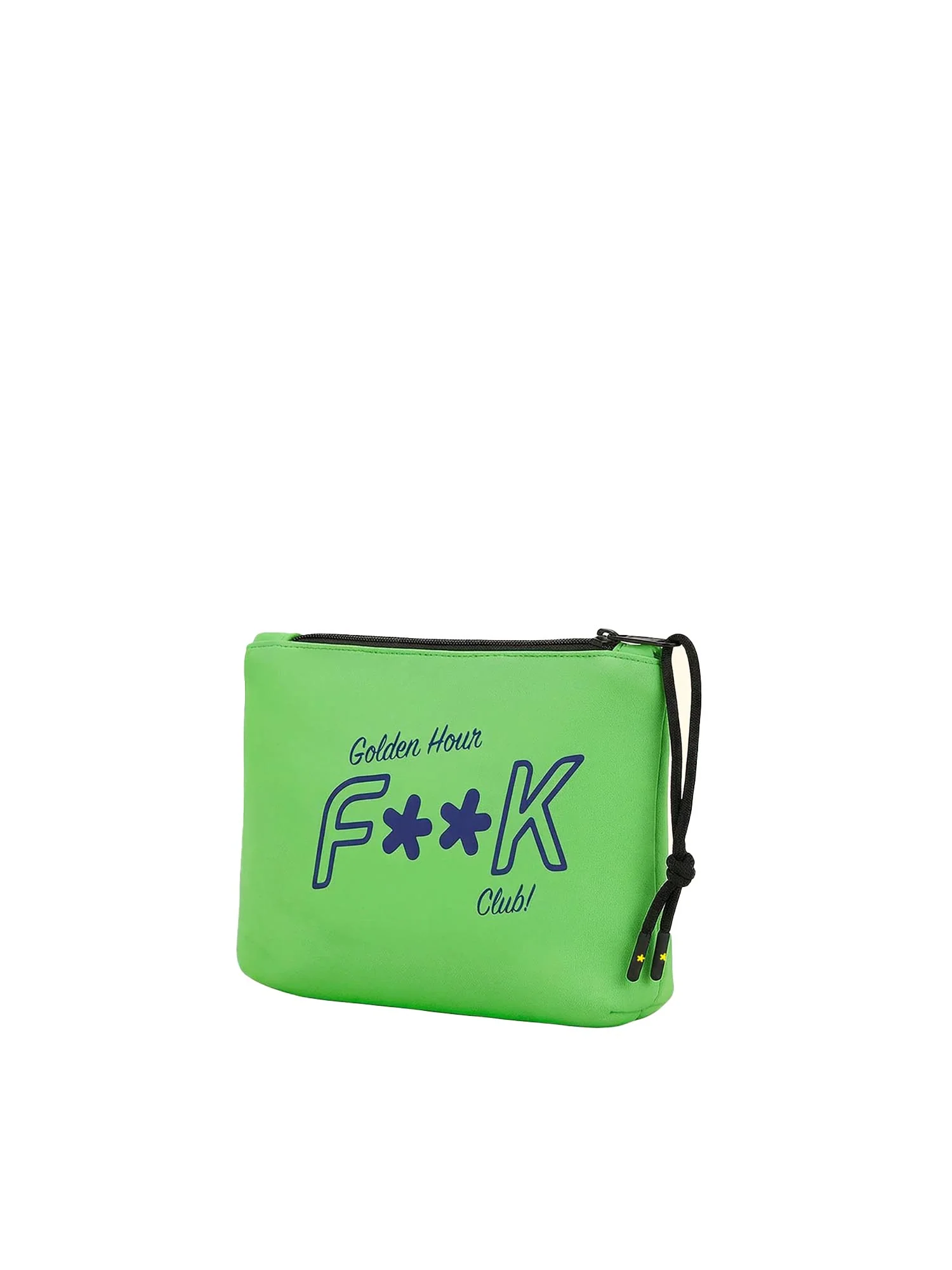 Pochette mare F**K uomo neoprene verde