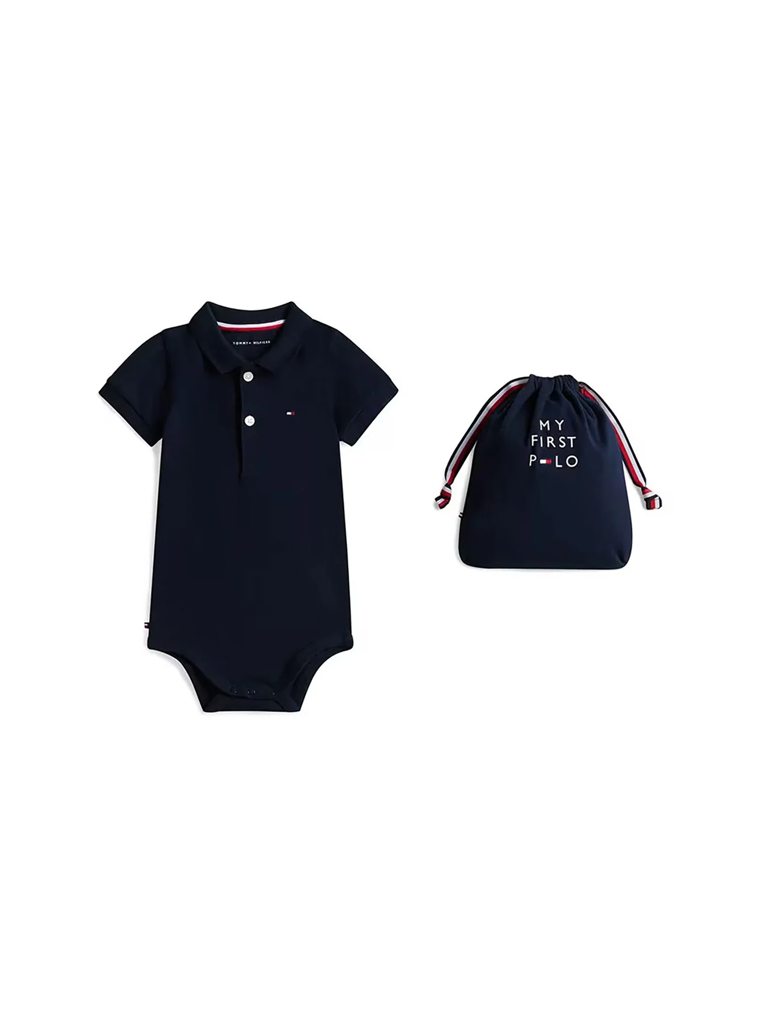 Polo body Tommy Hilfigher Neonato giftpack blu