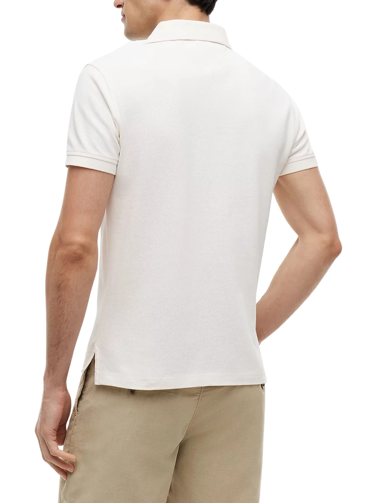 Maglia polo con maniche corte Tommy Hilfiger modello 1985 slim avorio - Image 2
